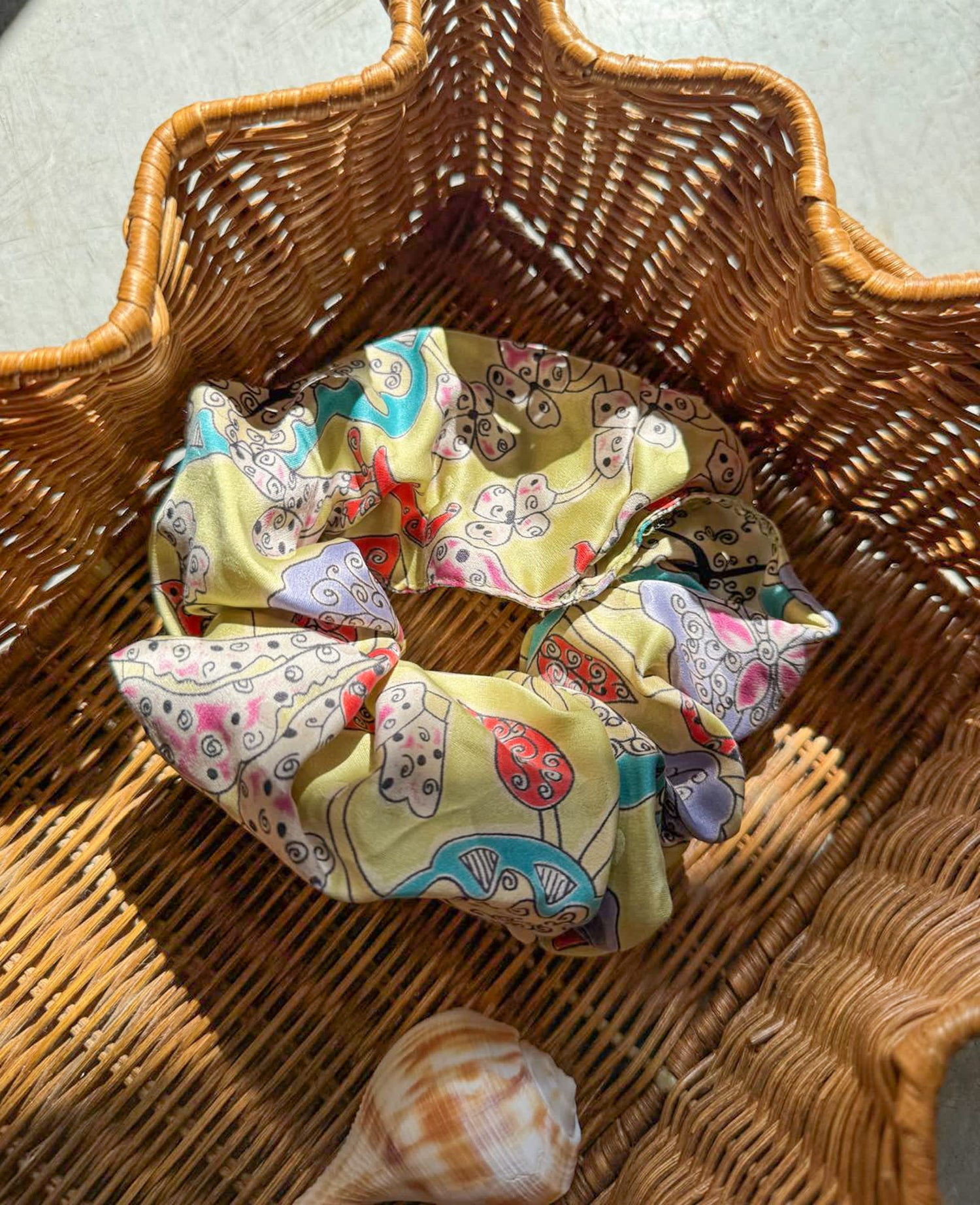 Meadow SILK Scrunchie - No. 74