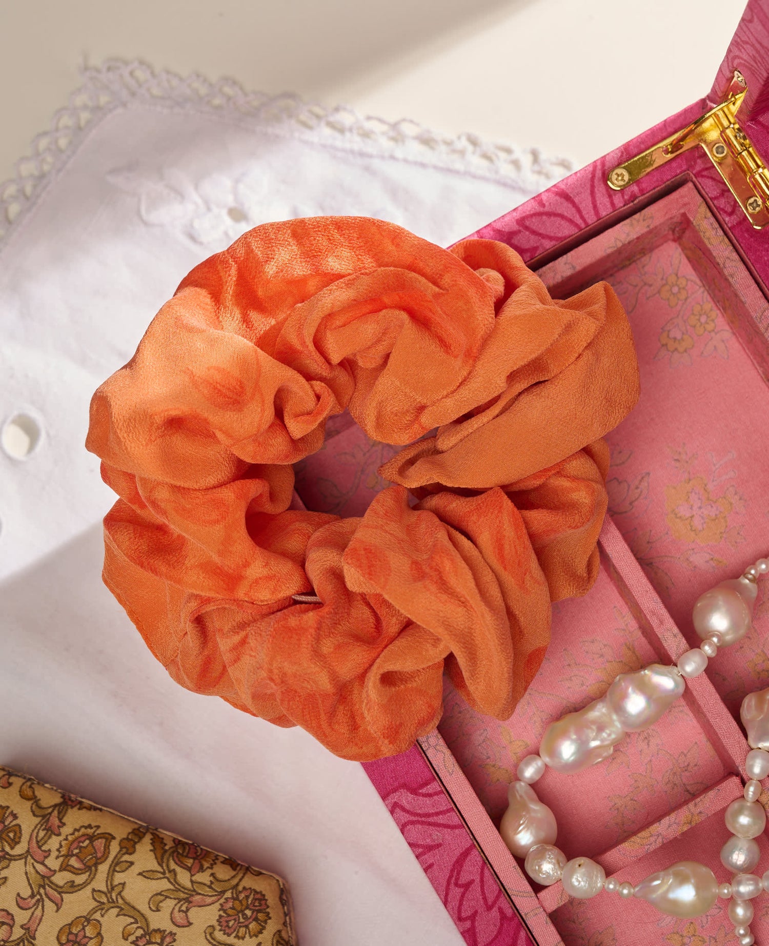 Meadow SILK Scrunchie - No. 75
