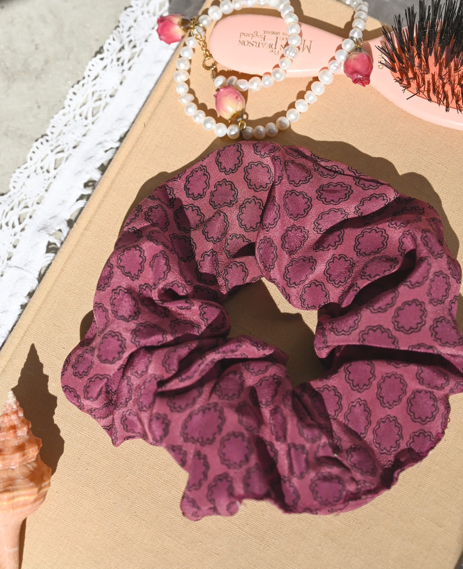 Meadow SILK Scrunchie - No. 79
