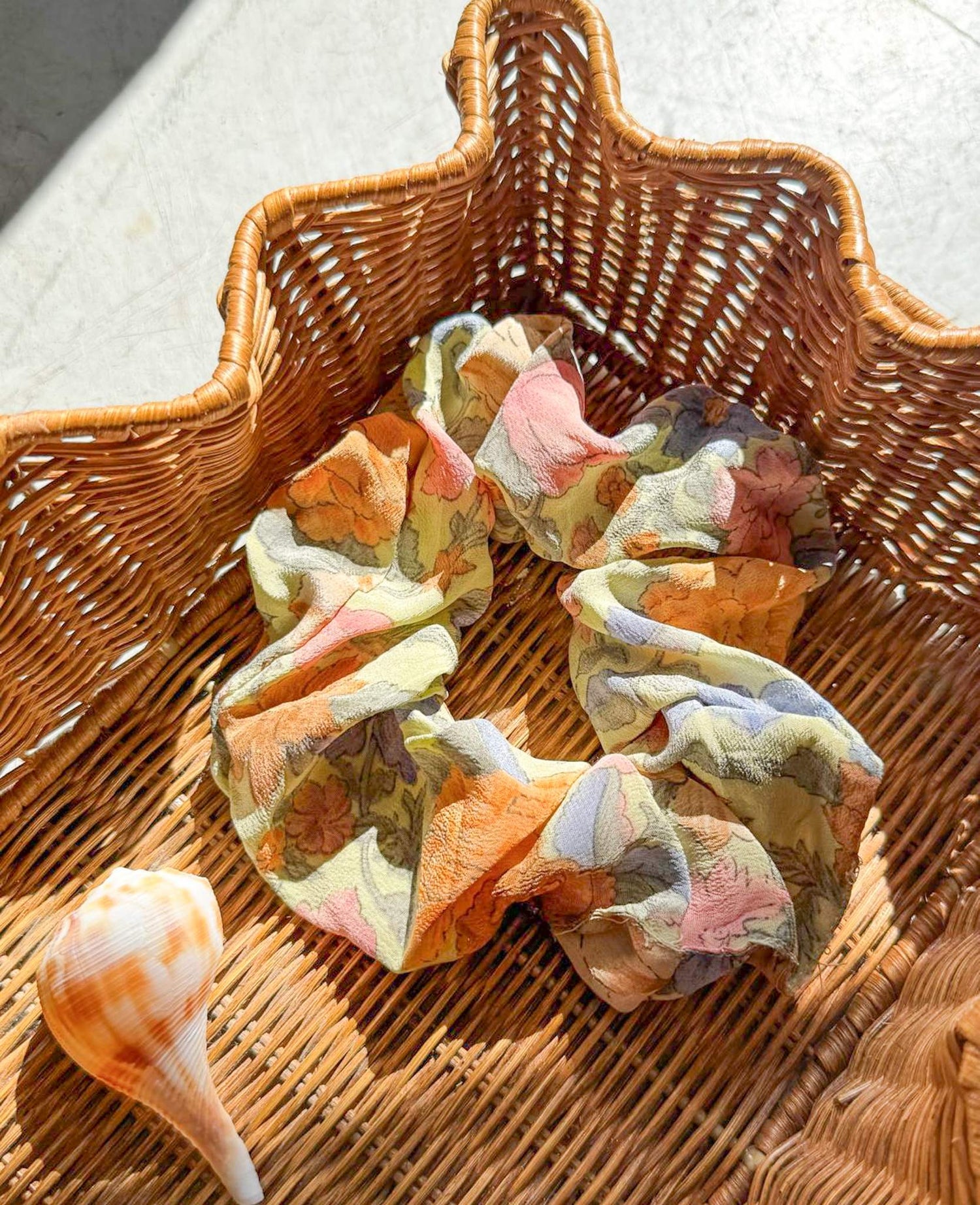 Meadow SILK Scrunchie - No. 81