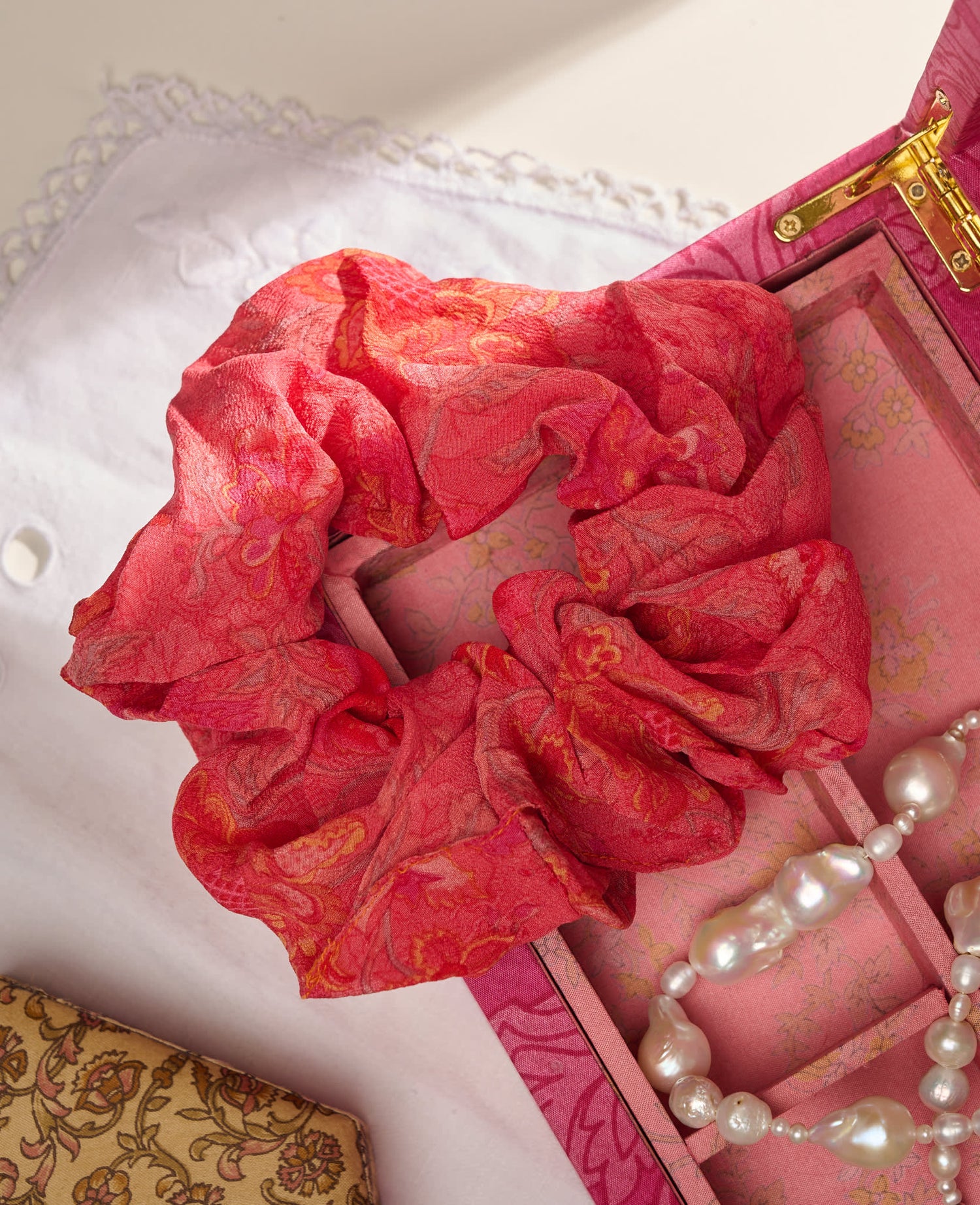 Meadow SILK Scrunchie - No. 86