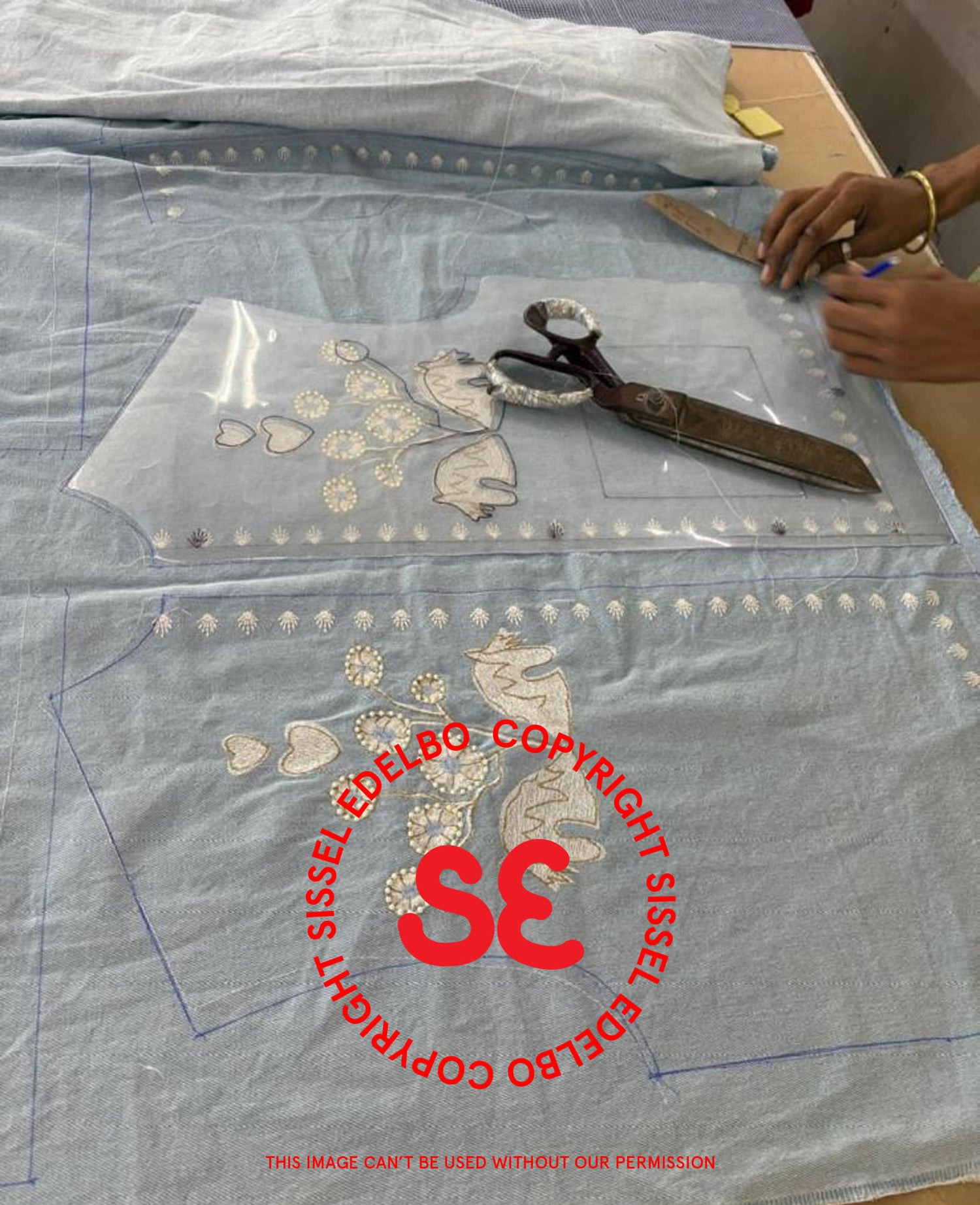 Maggan Top - Light Blue