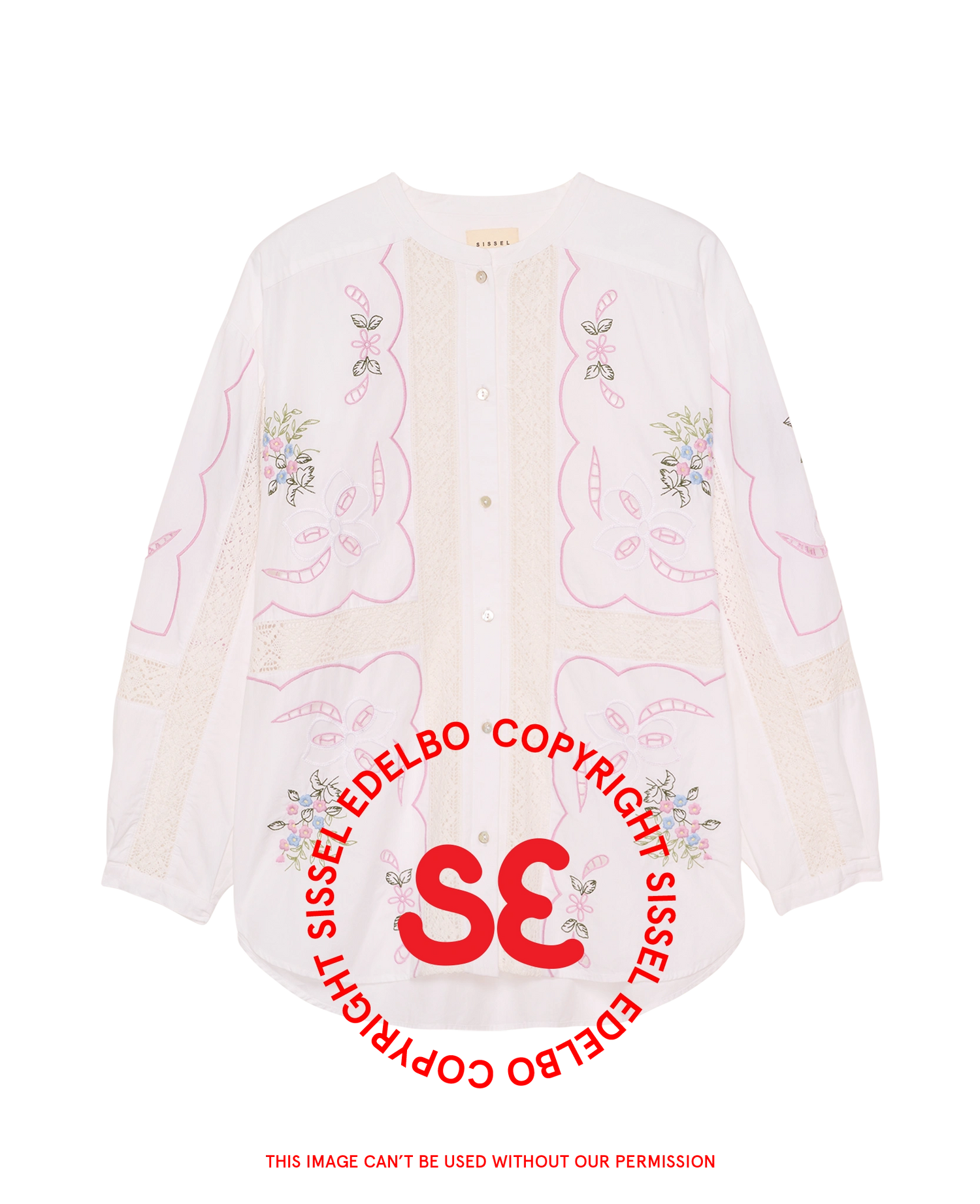 Sada Shirt - White Pastel