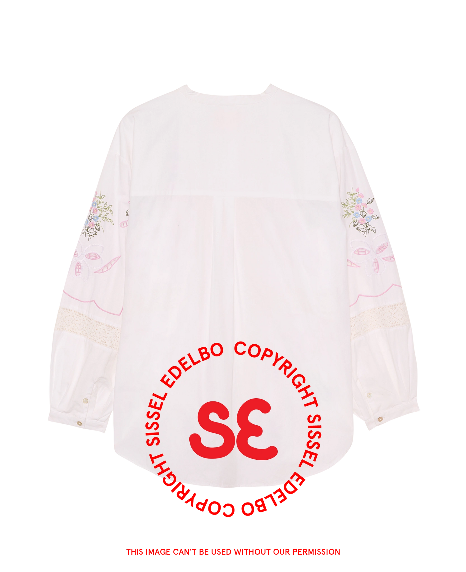 Sada Shirt - White Pastel