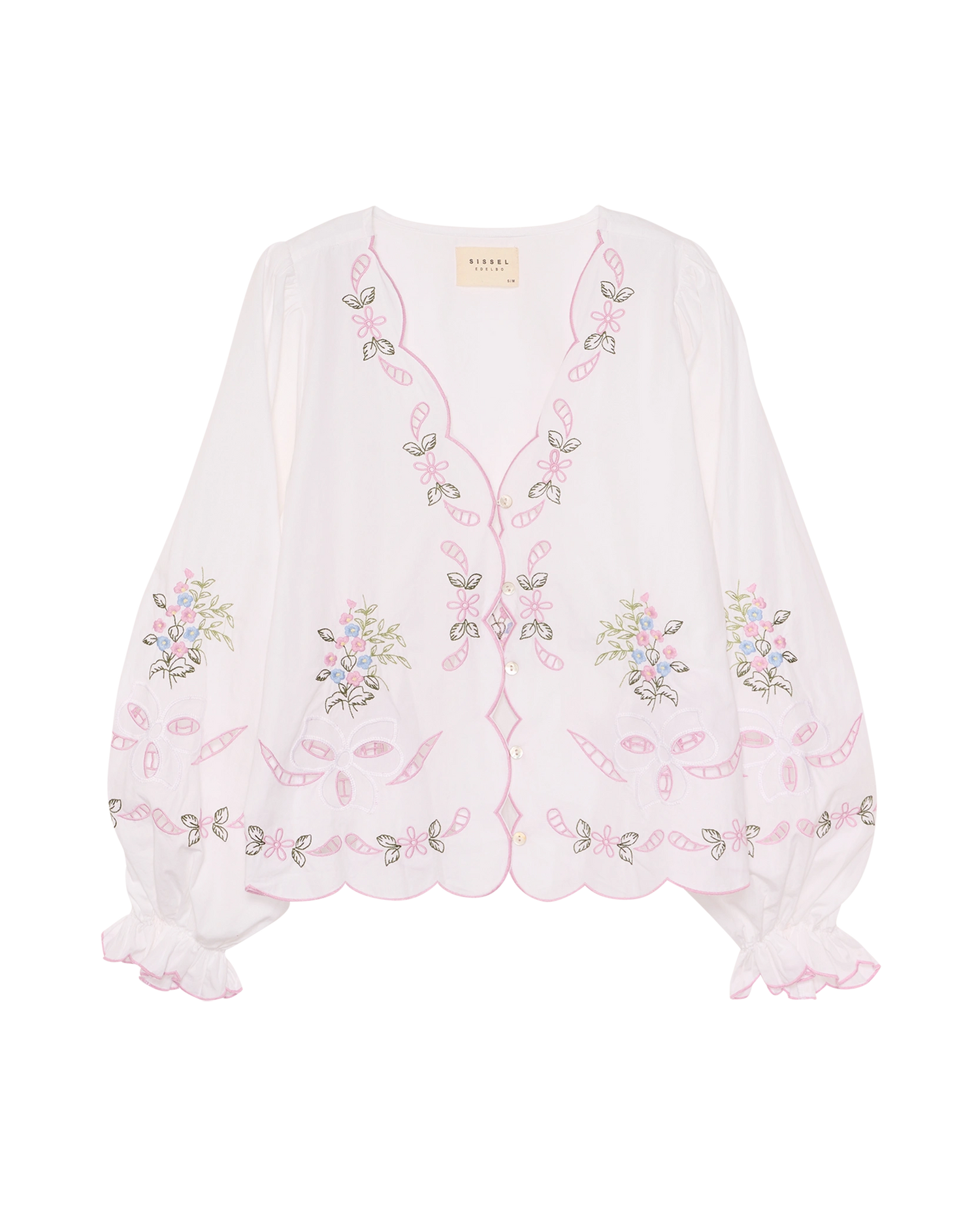 Sada Top - White Pastel