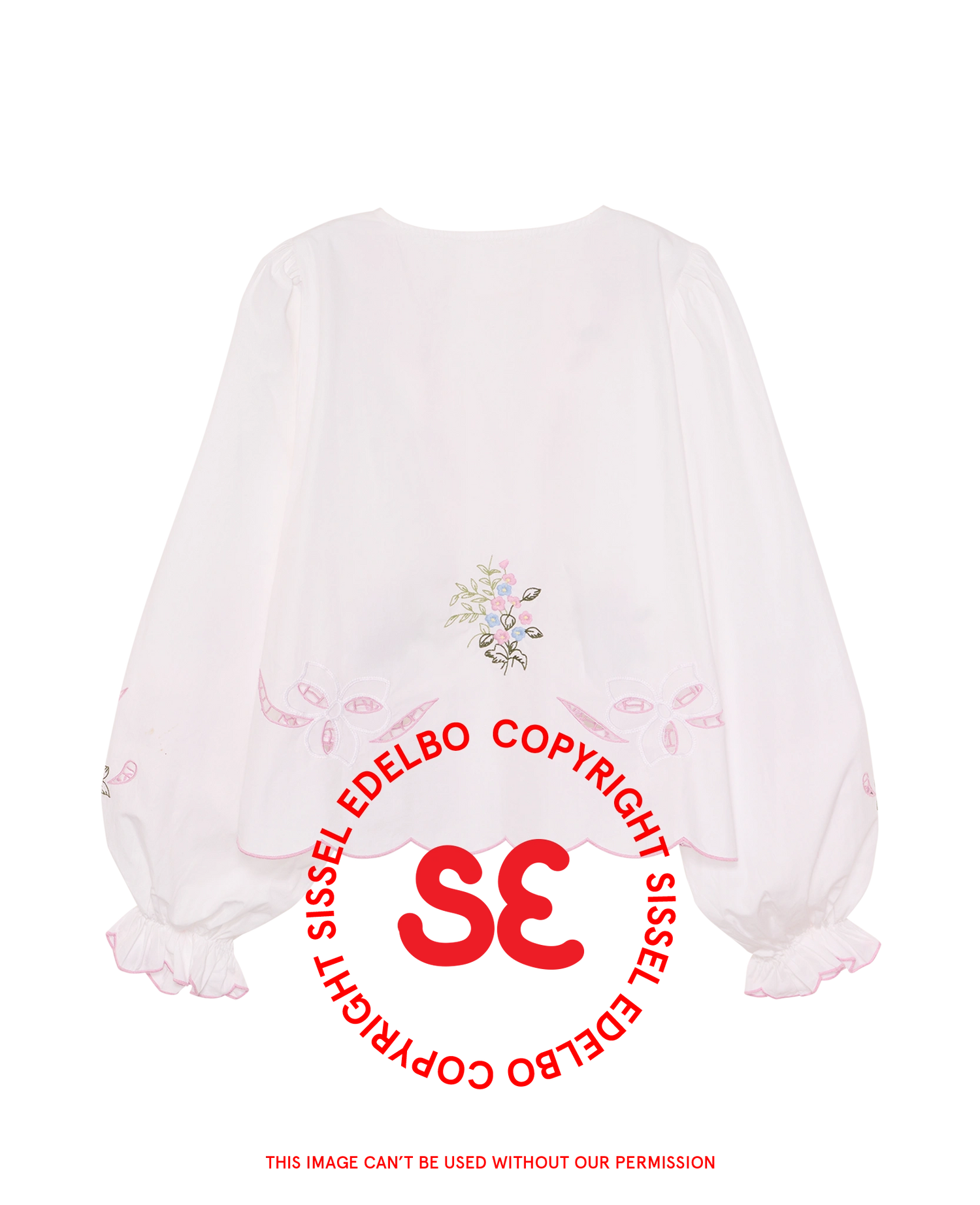 Sada Top - White Pastel