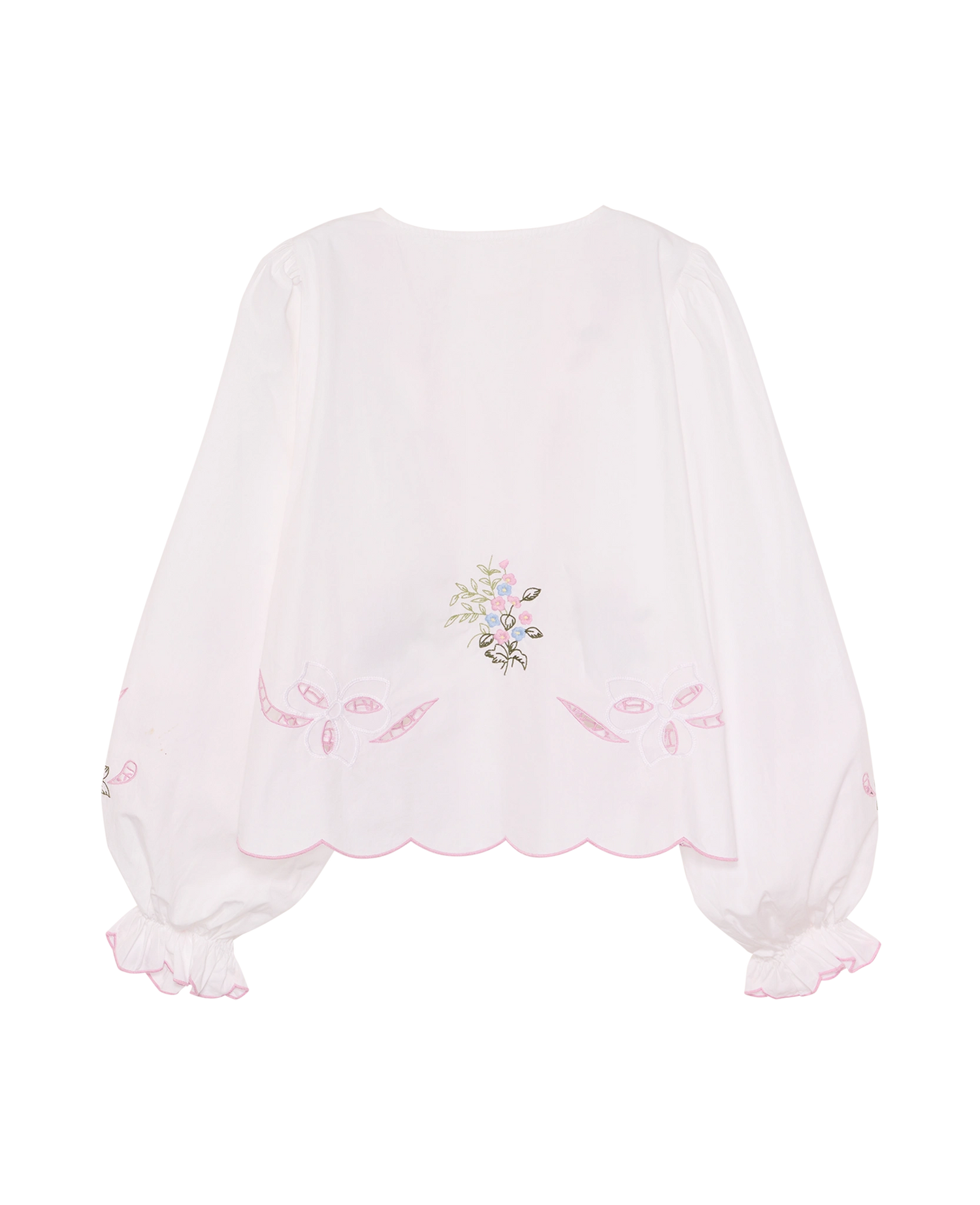 Sada Top - White Pastel