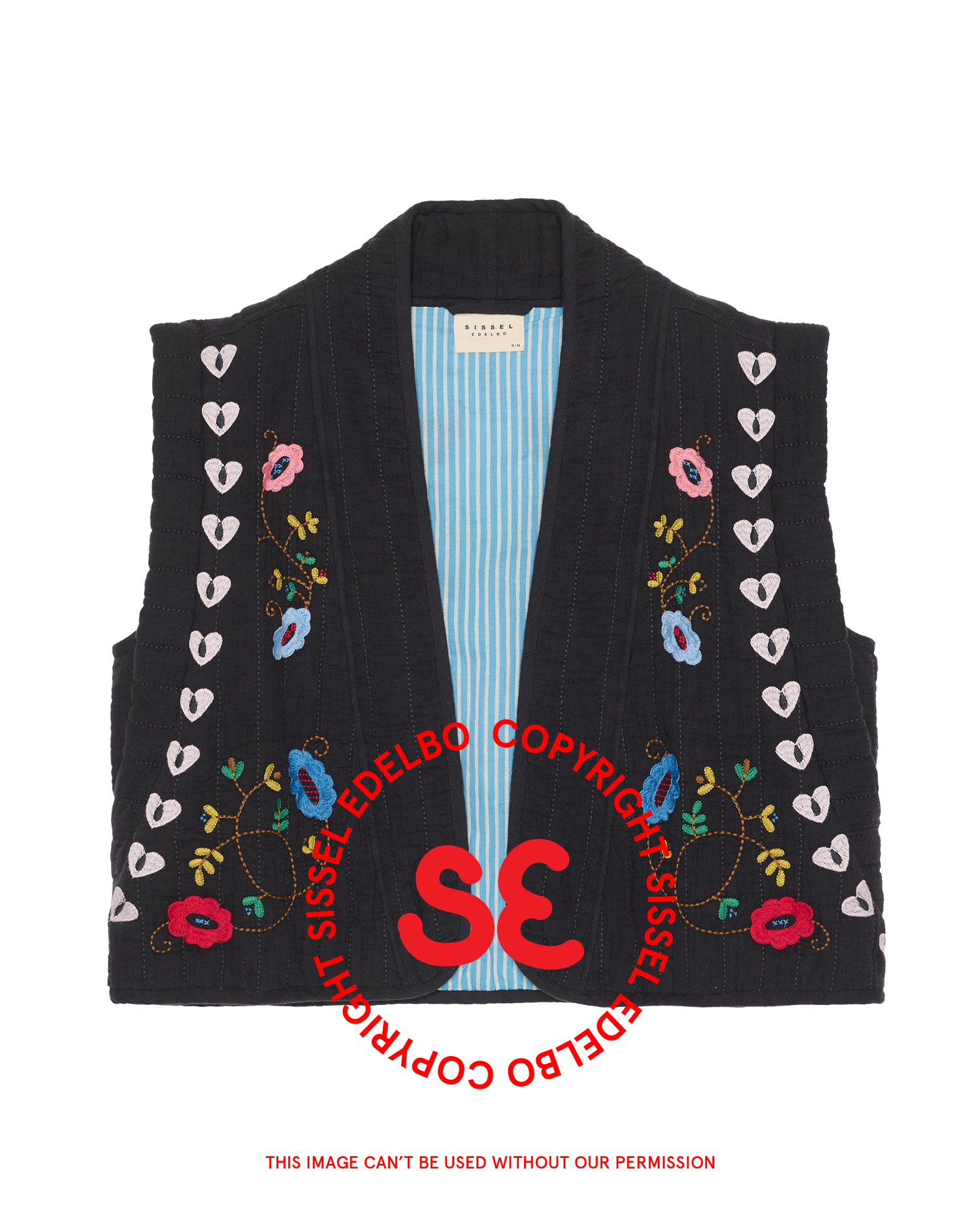 Samira Vest - Almost Black