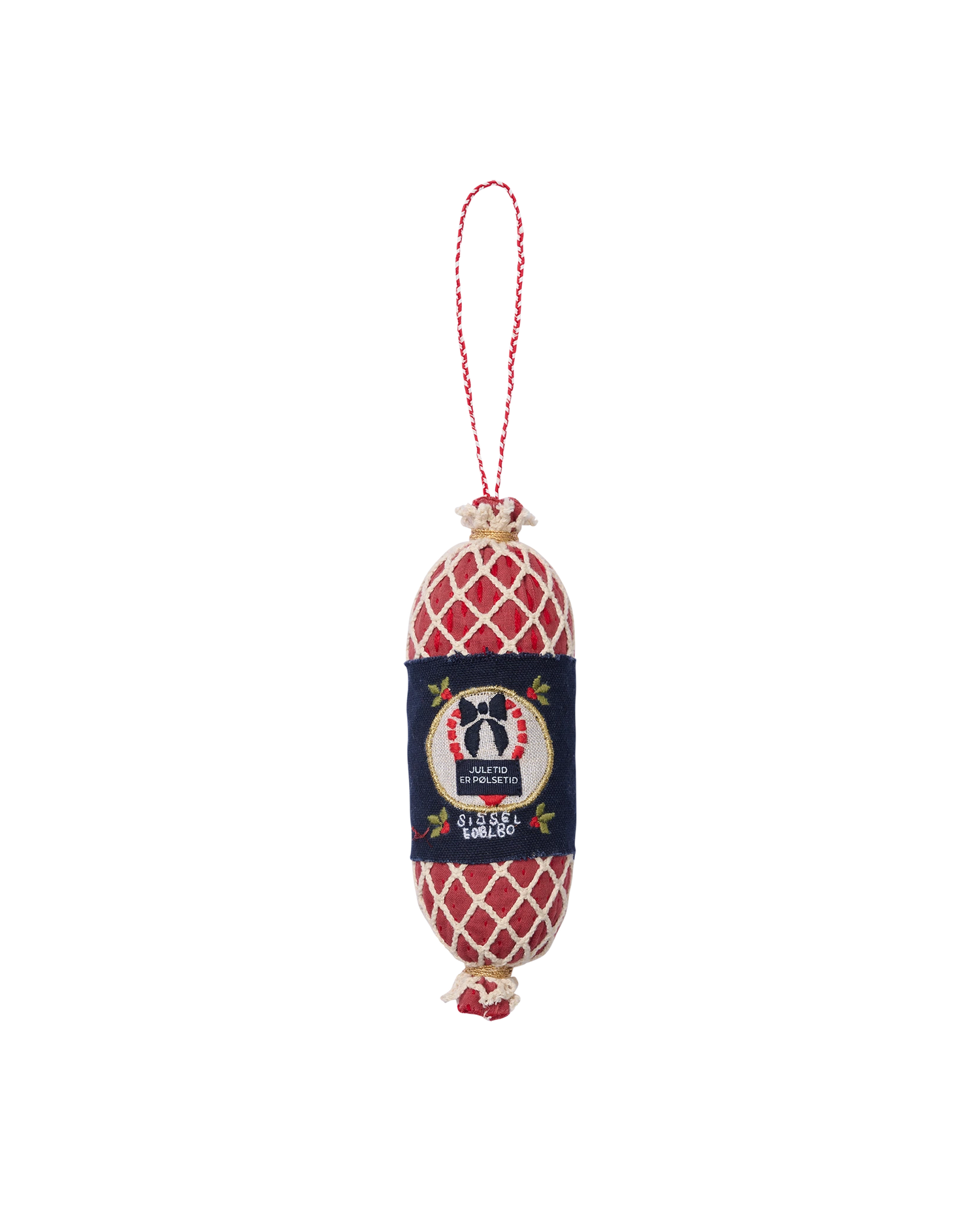 Sausage Ornament - Red