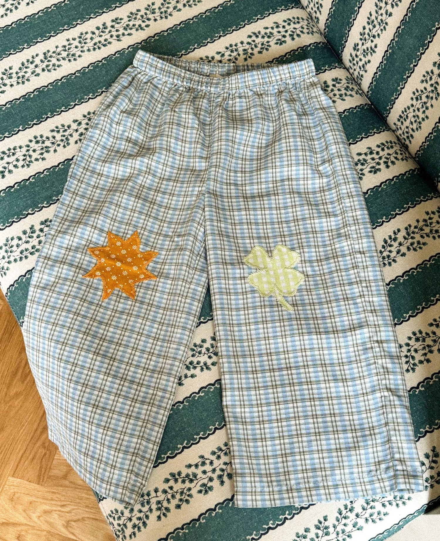Saxo MINI Pants - Blue Checks
