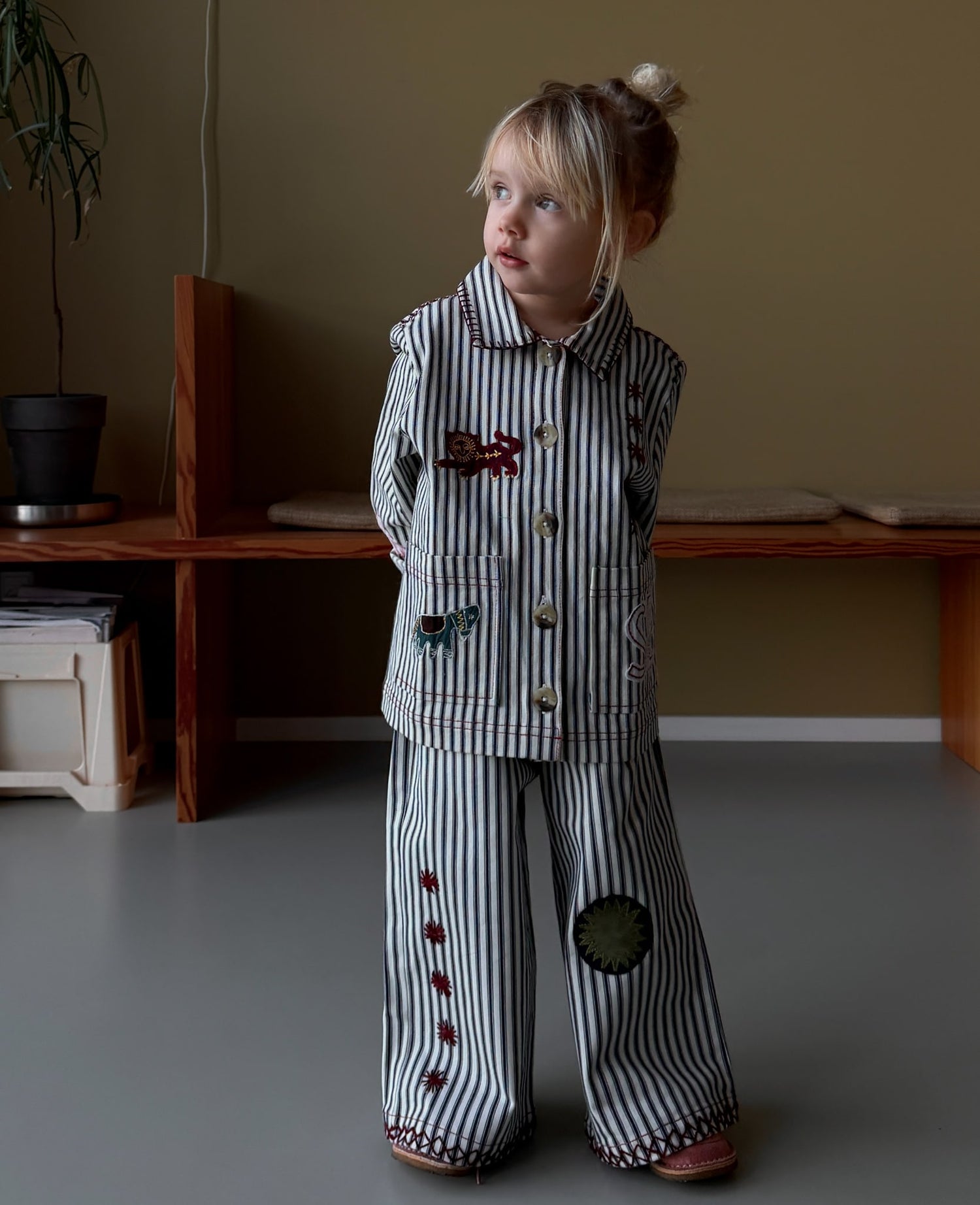 Saxo MINI Pants - Milk Lad