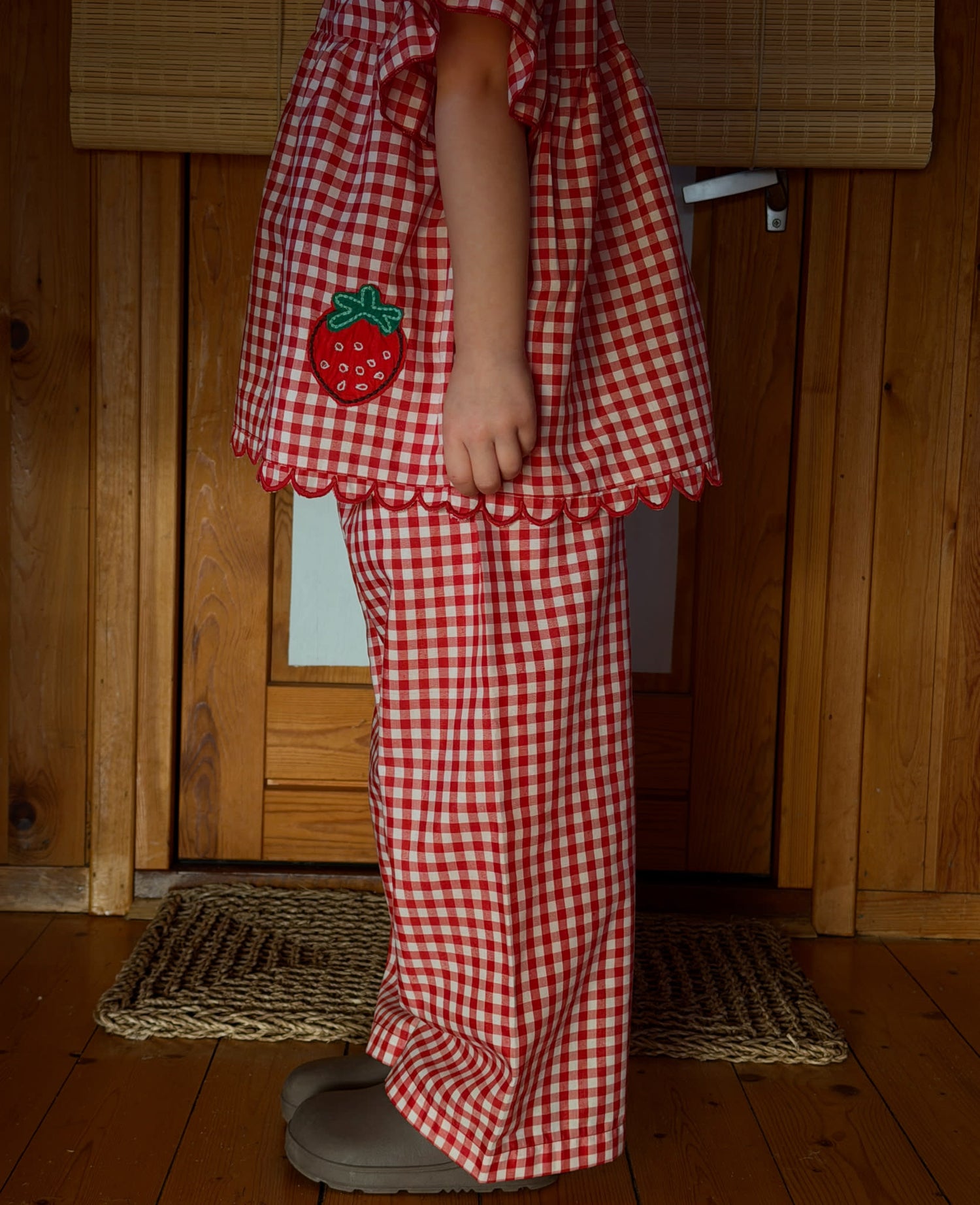 Saxo MINI Pants - Red Checks