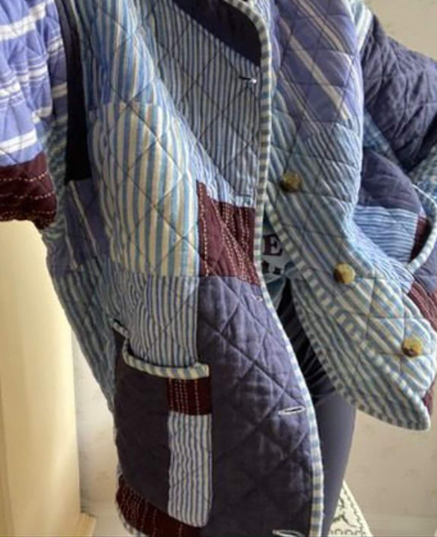 Shaneela Jacket - Blue Mix