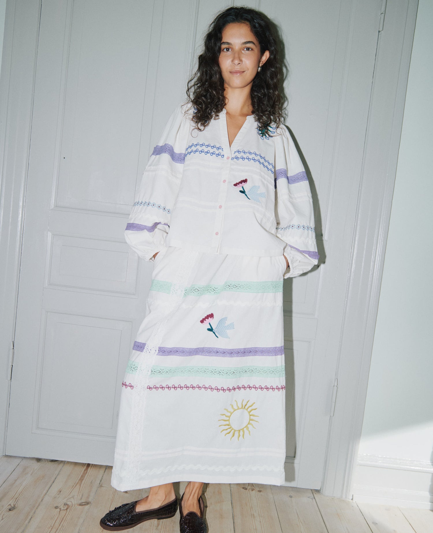 Isha Top - Snow White