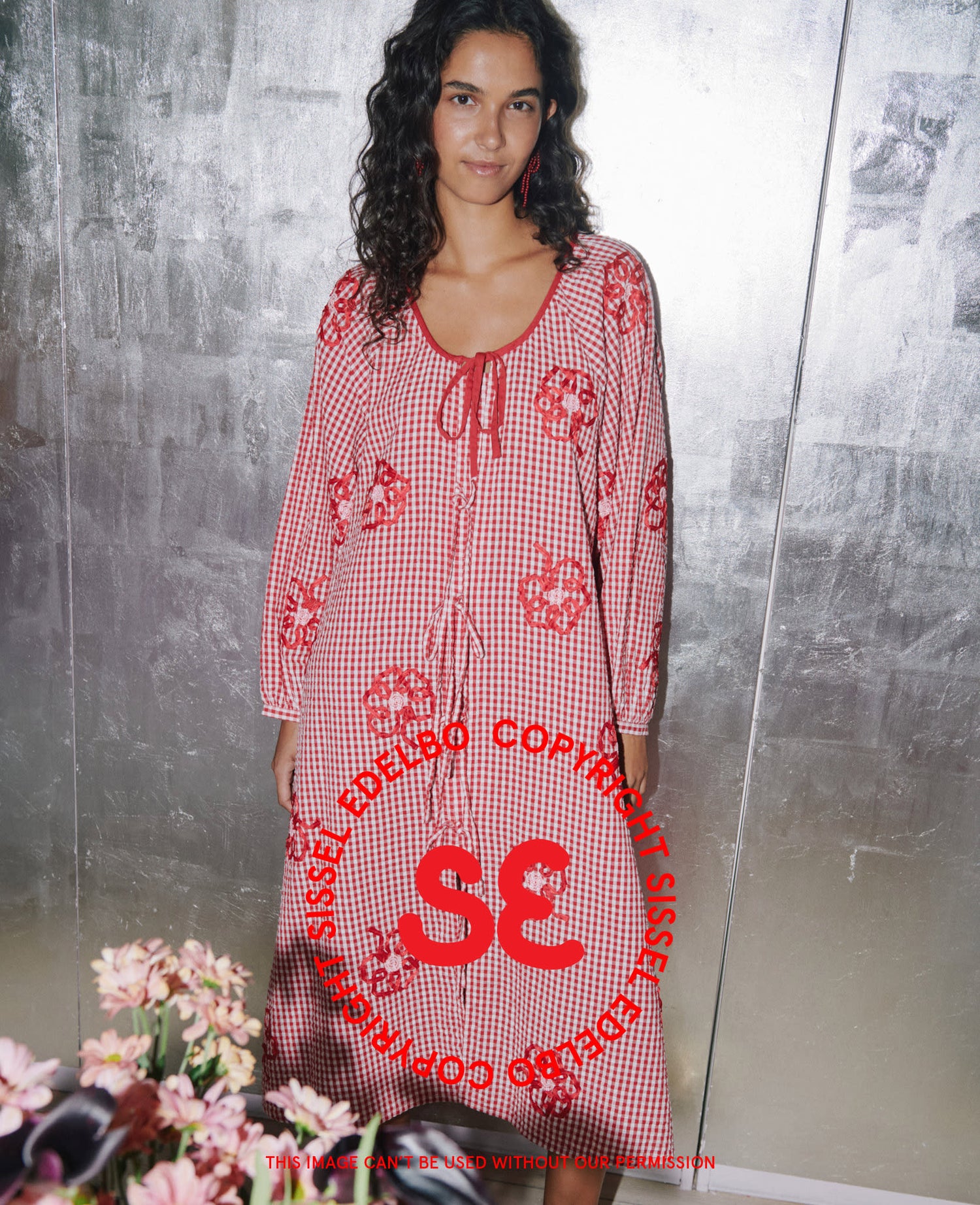 Sunny Dress - Red Checks