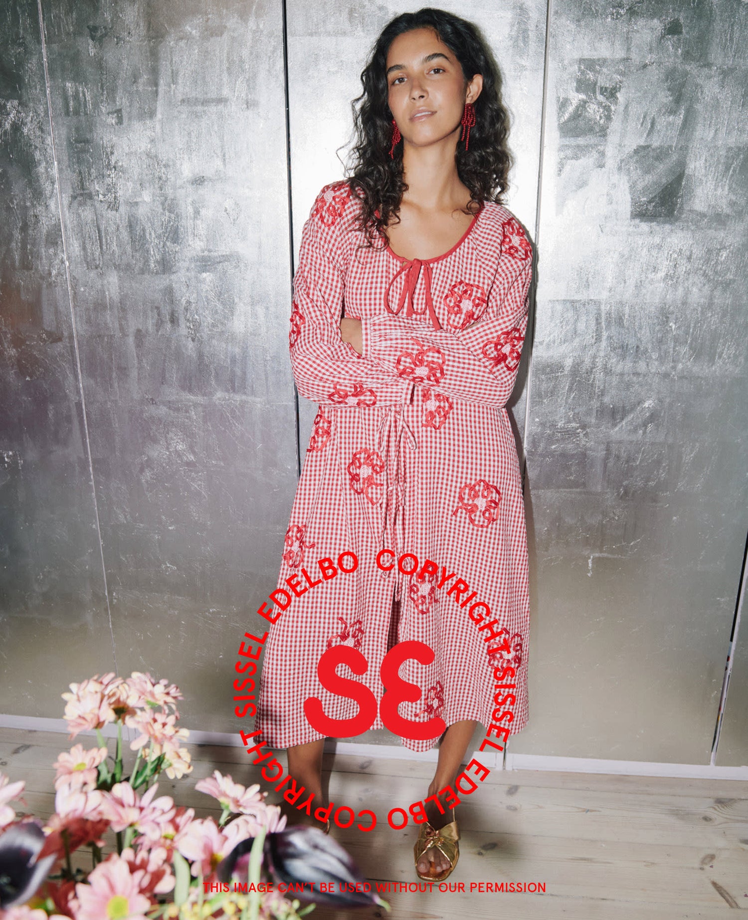 Sunny Dress - Red Checks