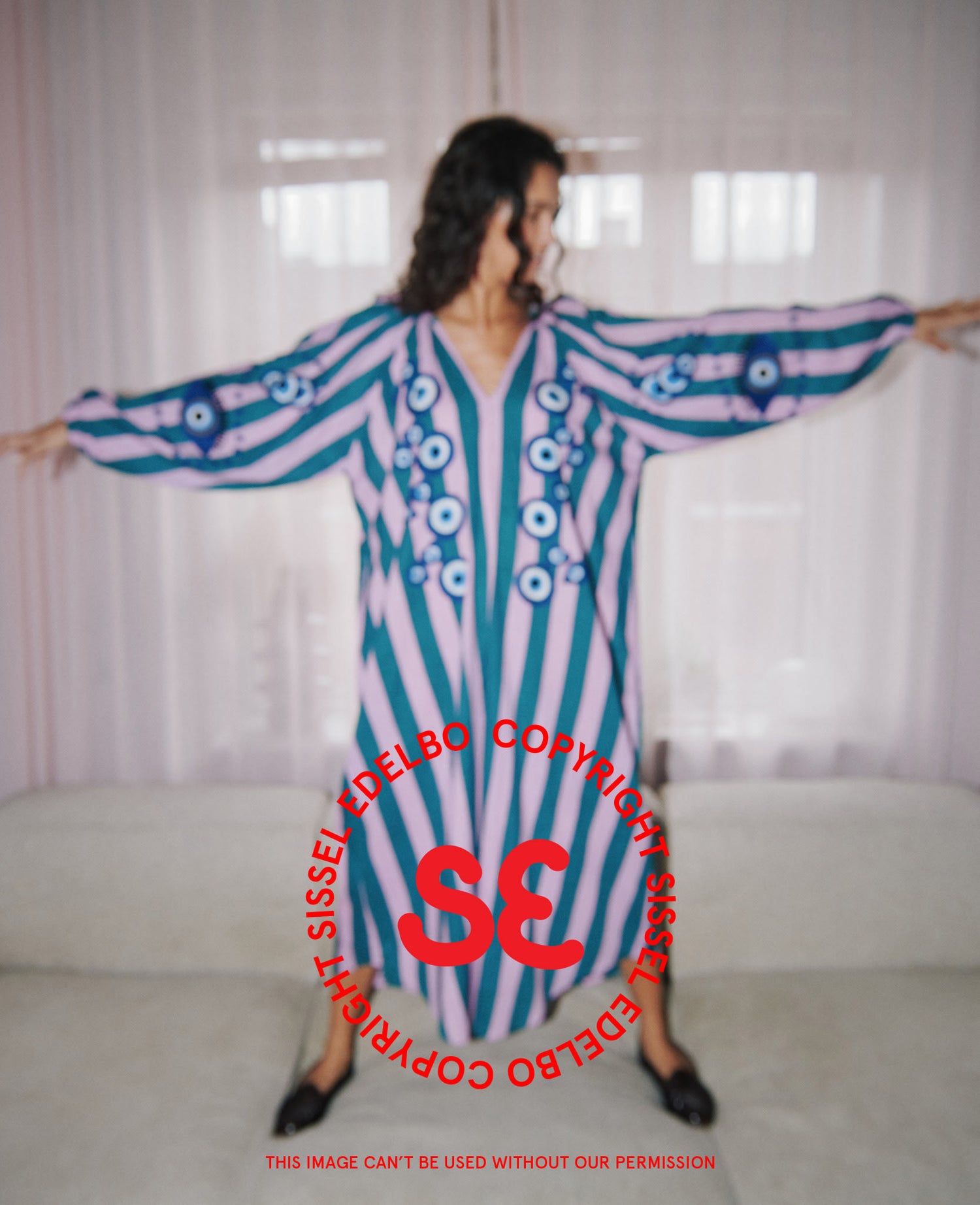 Zippy Dress - Petrol green