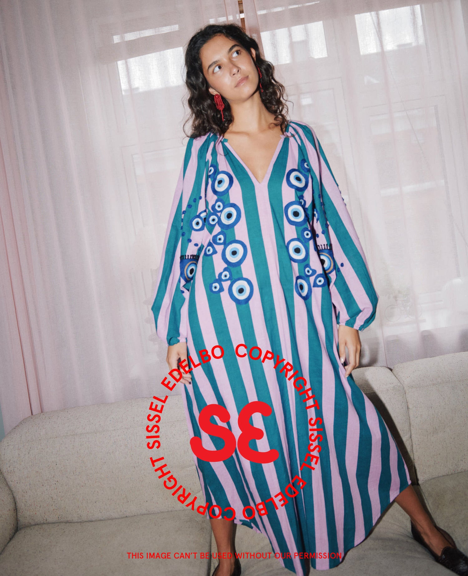 Zippy Dress - Petrol green