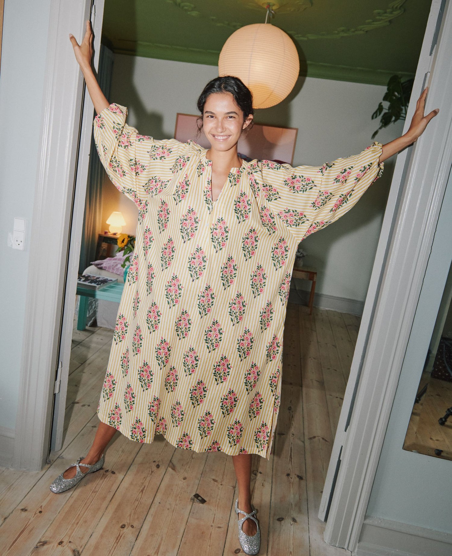 Lara Dress - Golden Yellow