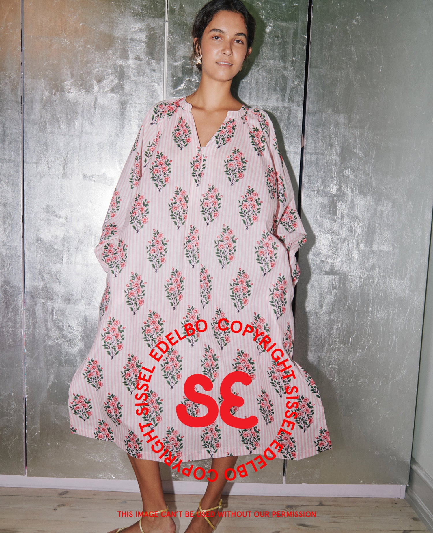 Lara Dress - Blush Pink