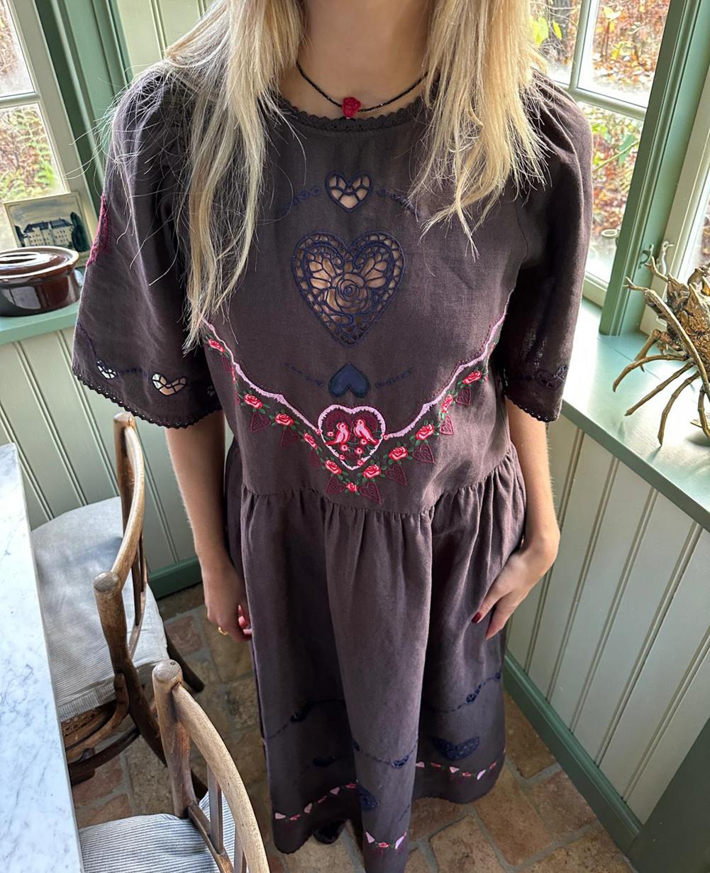 Sky Dress - Brown