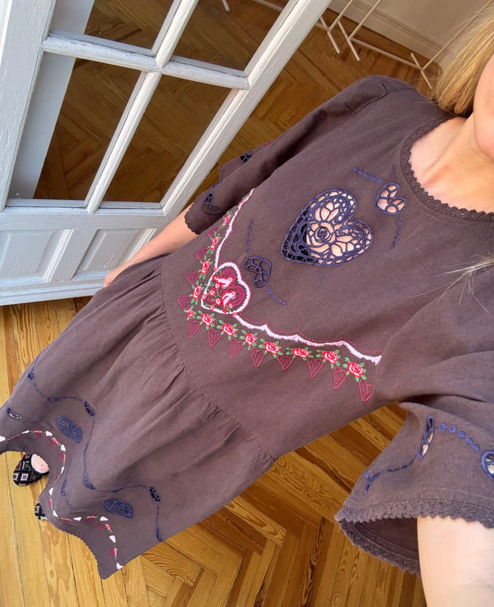 Sky Dress - Brown