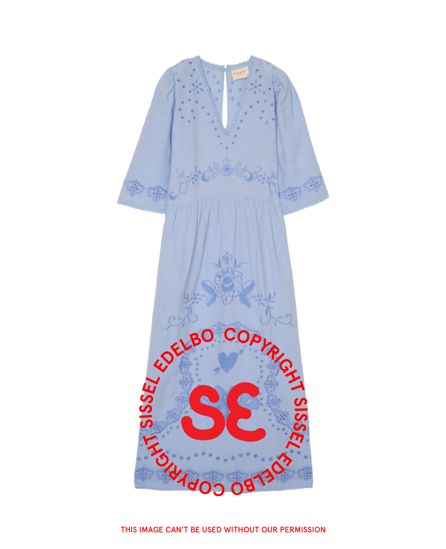Skya Dress - Angel Blue