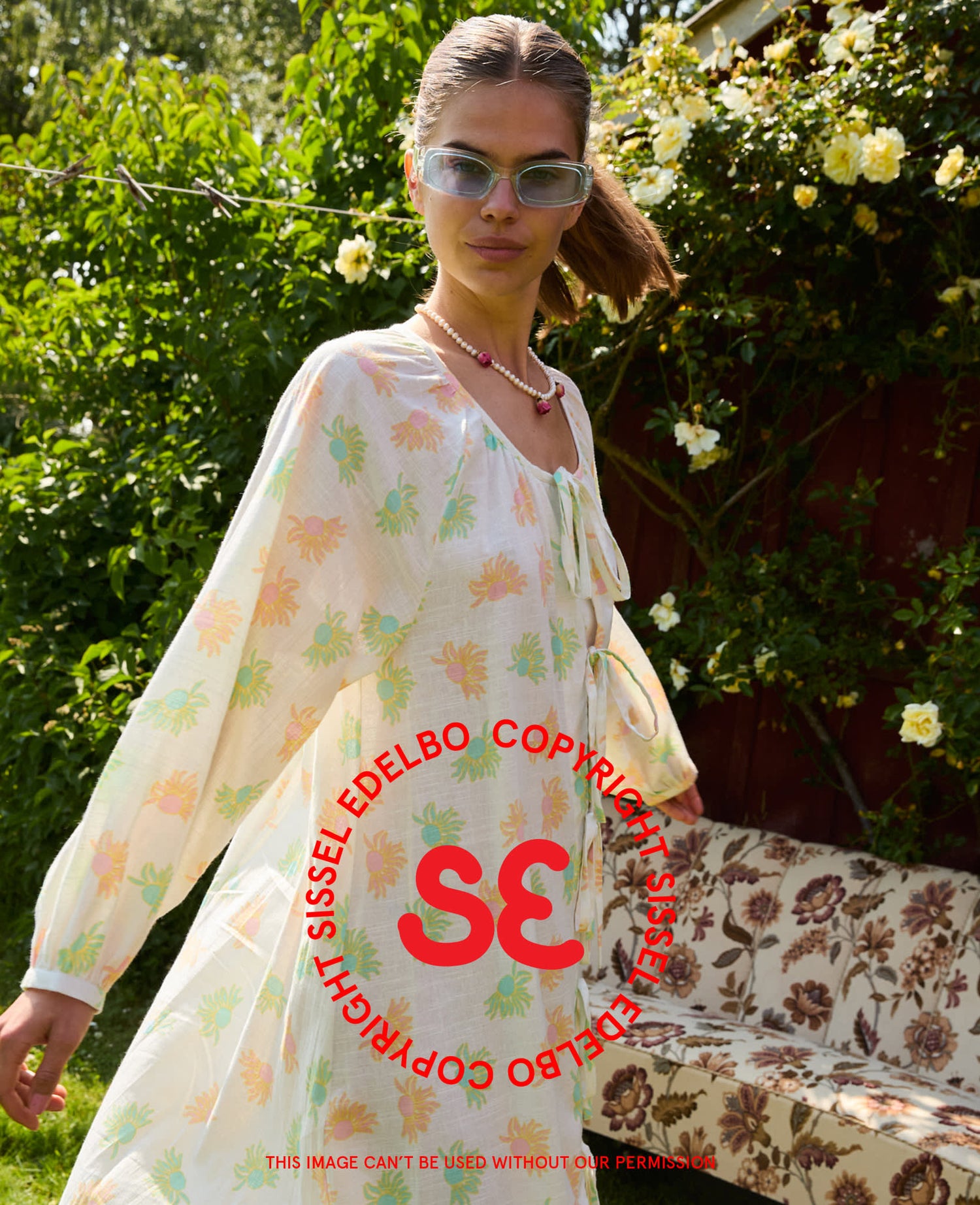 Stinne Dress - Pastel Sun