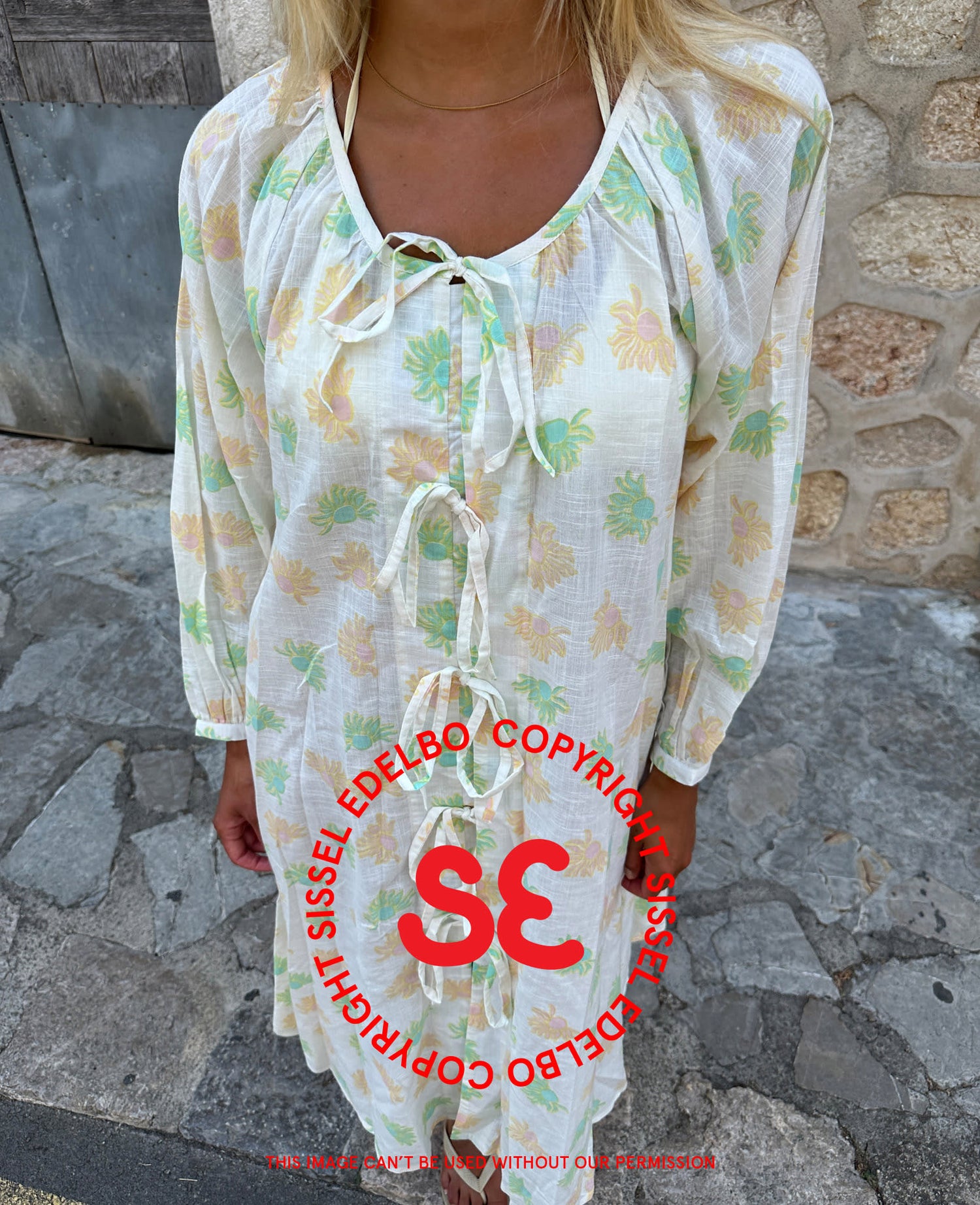 Stinne Dress - Pastel Sun