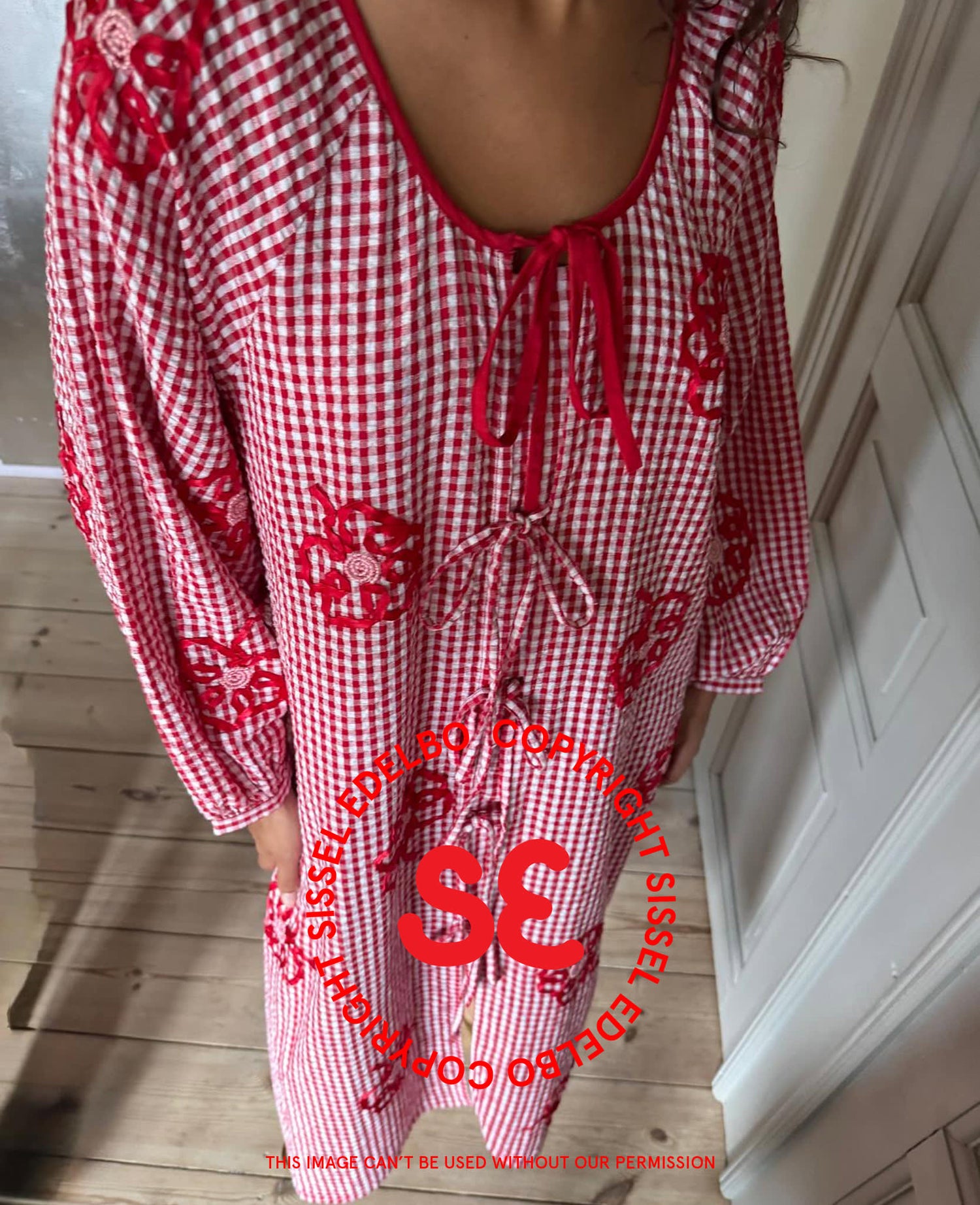 Sunny Dress - Red Checks