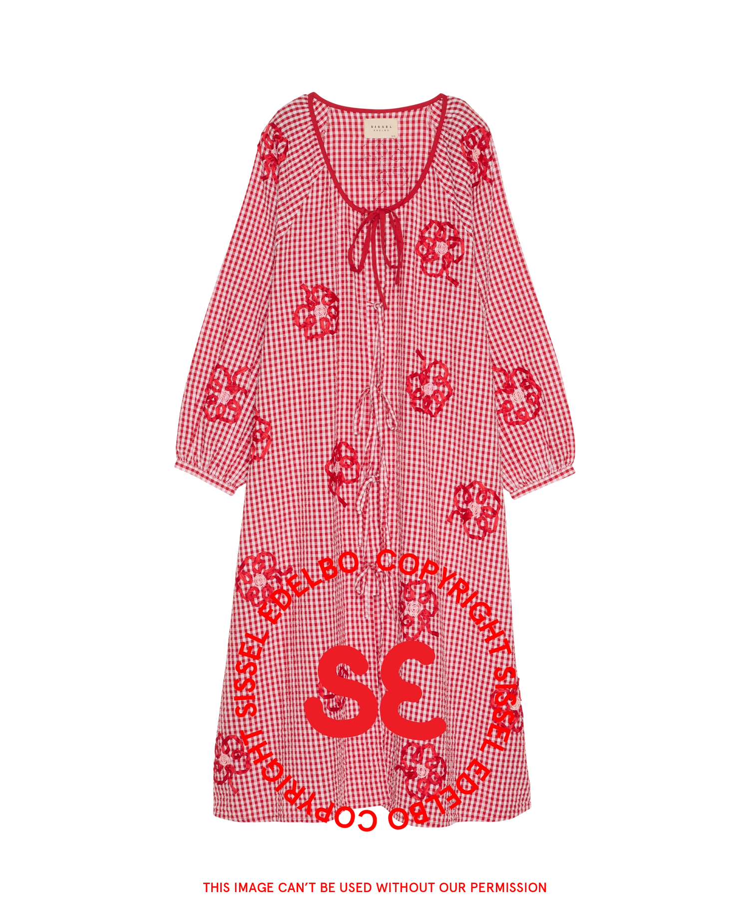 Sunny Dress - Red Checks