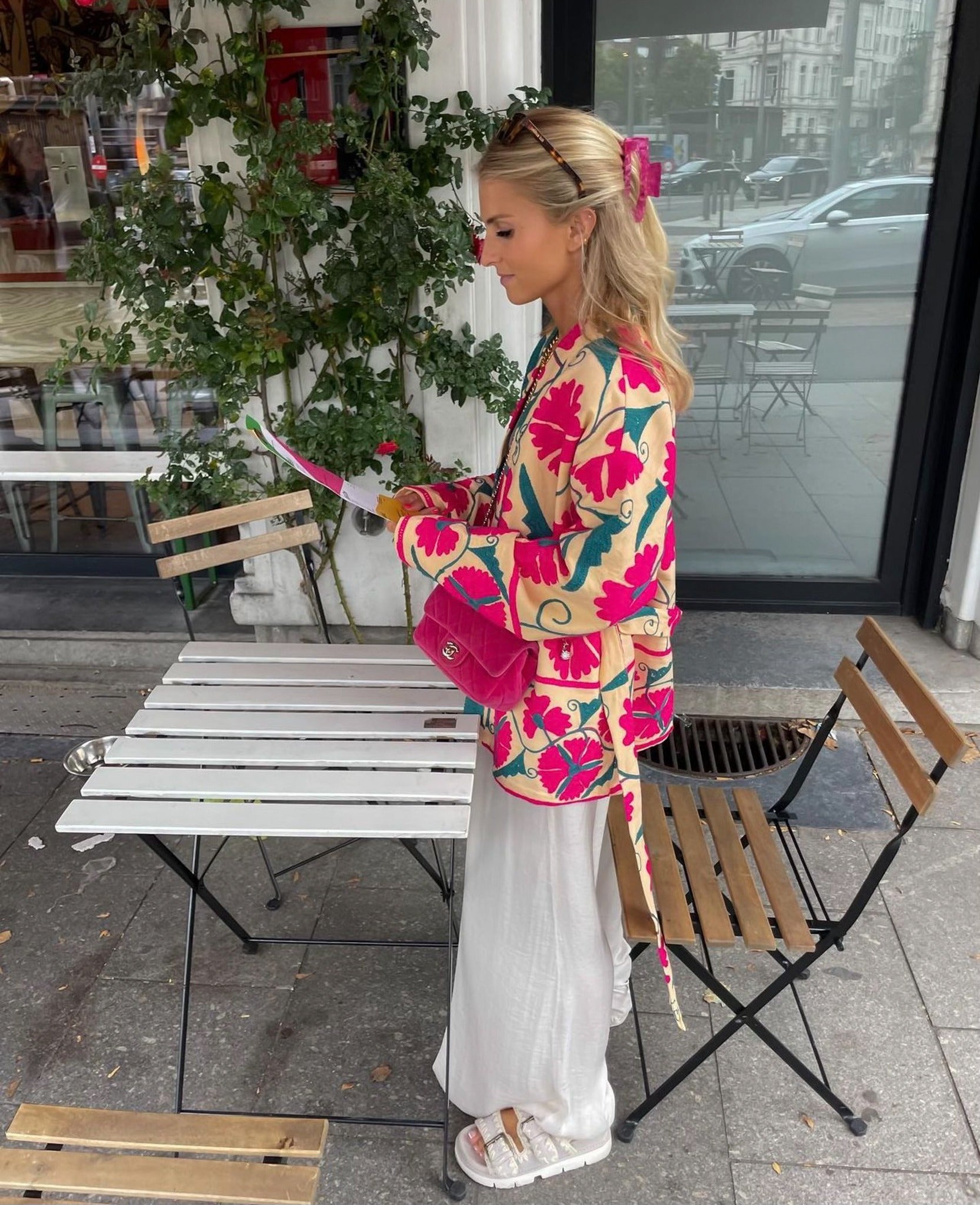 Marlene Jacket - Suzy Bright Pink – SISSEL EDELBO