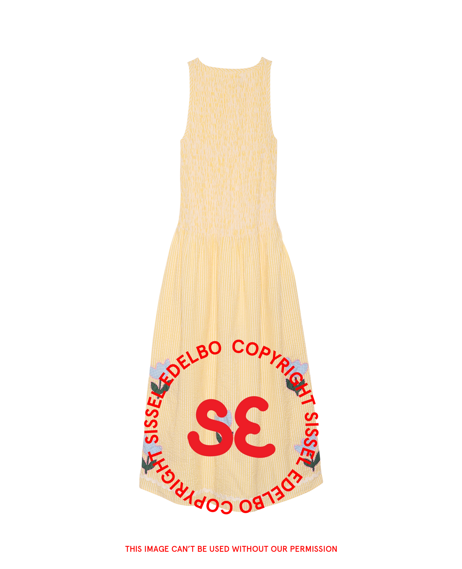 Svea Dress - Yellow Stripes