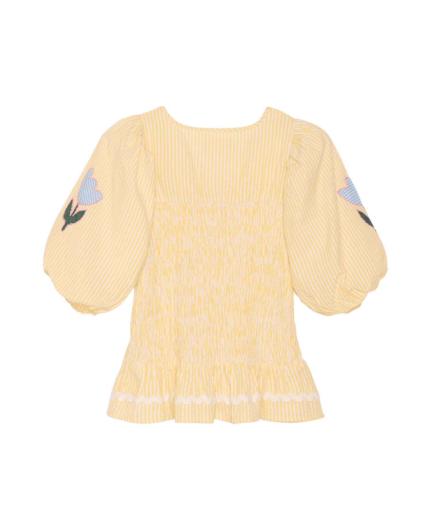 Svea Top - Yellow Stripes