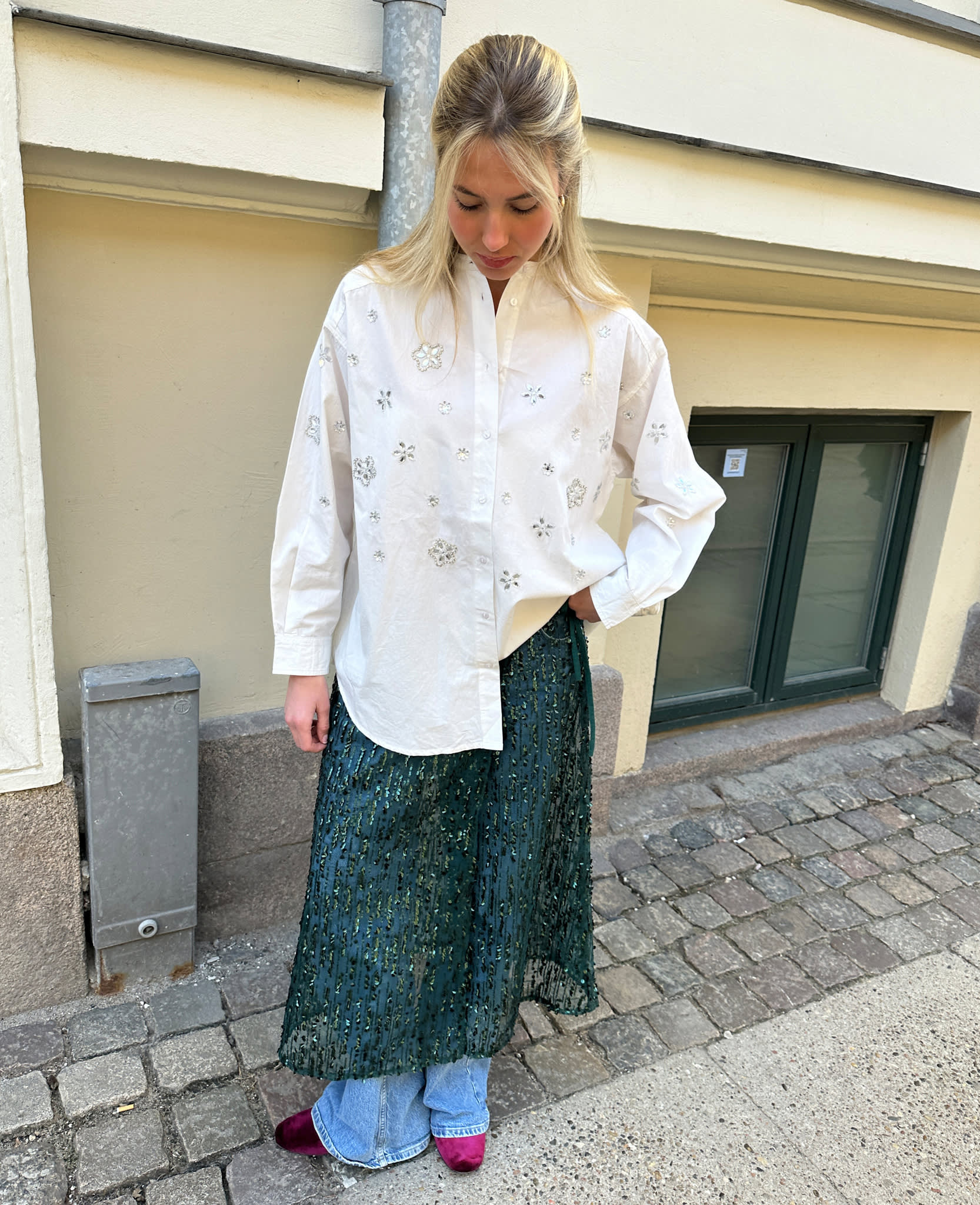 Terese Shirt - Snow White – SISSEL EDELBO