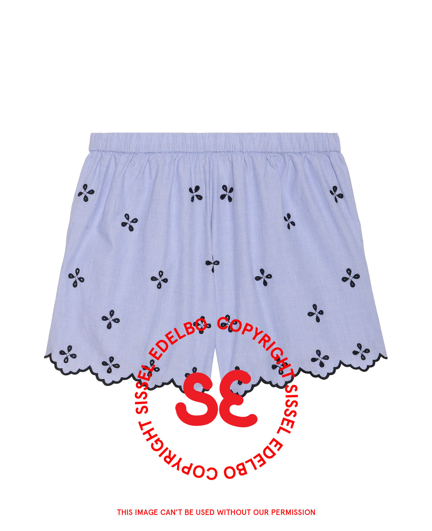 Tone Shorts - Blue Chambray