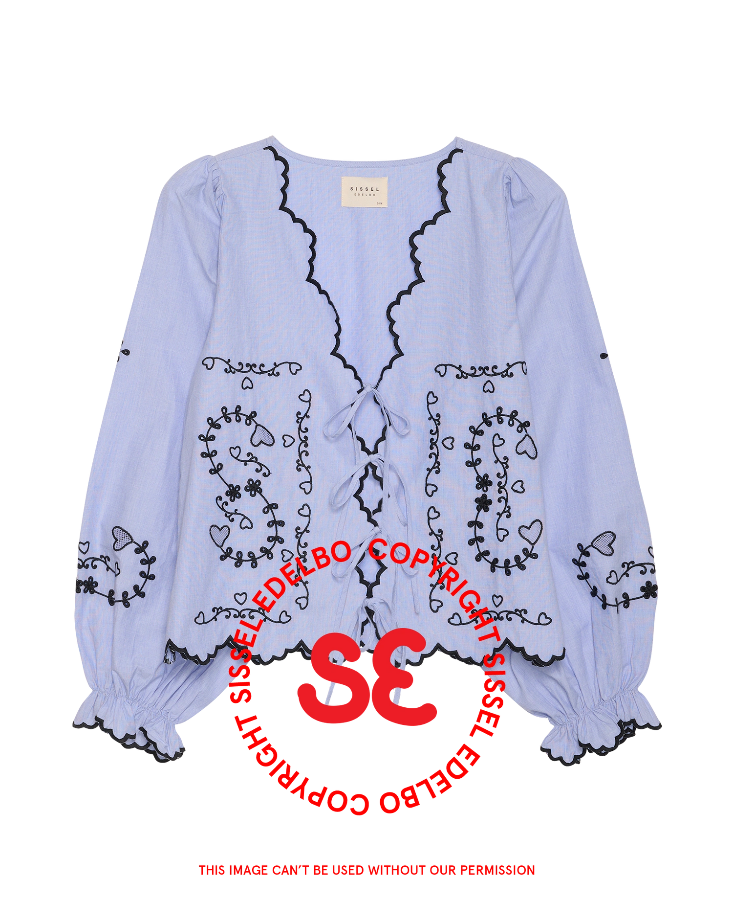 Tone Top - Blue Chambray