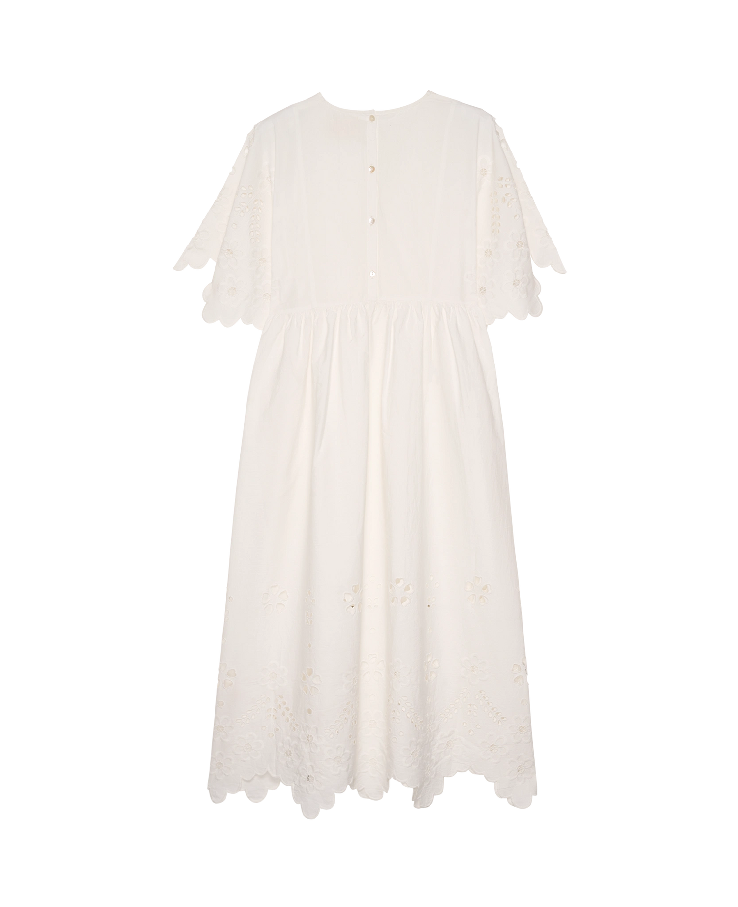 Trine Dress - White Cutwork