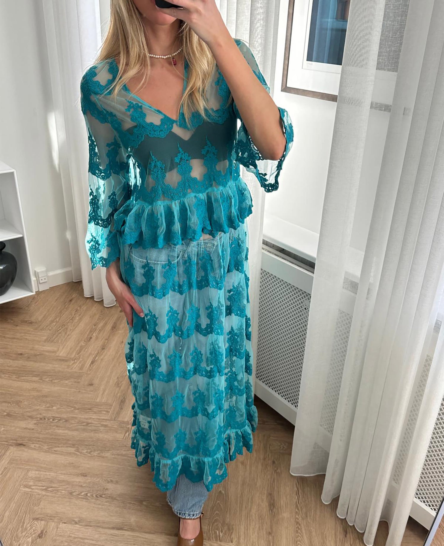 Tulle Dress - Jade