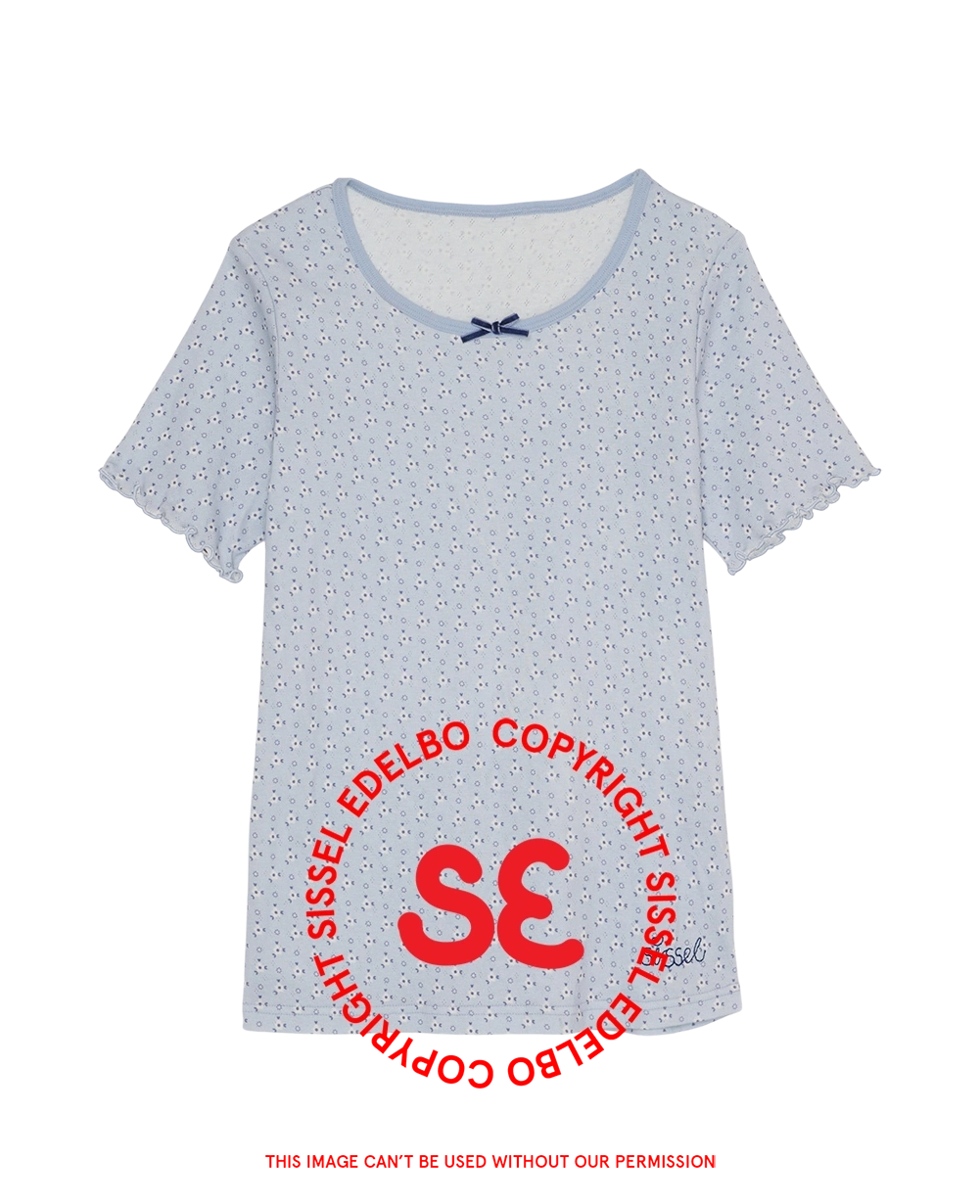 Tulusa T-Shirt - Ditsy Blue