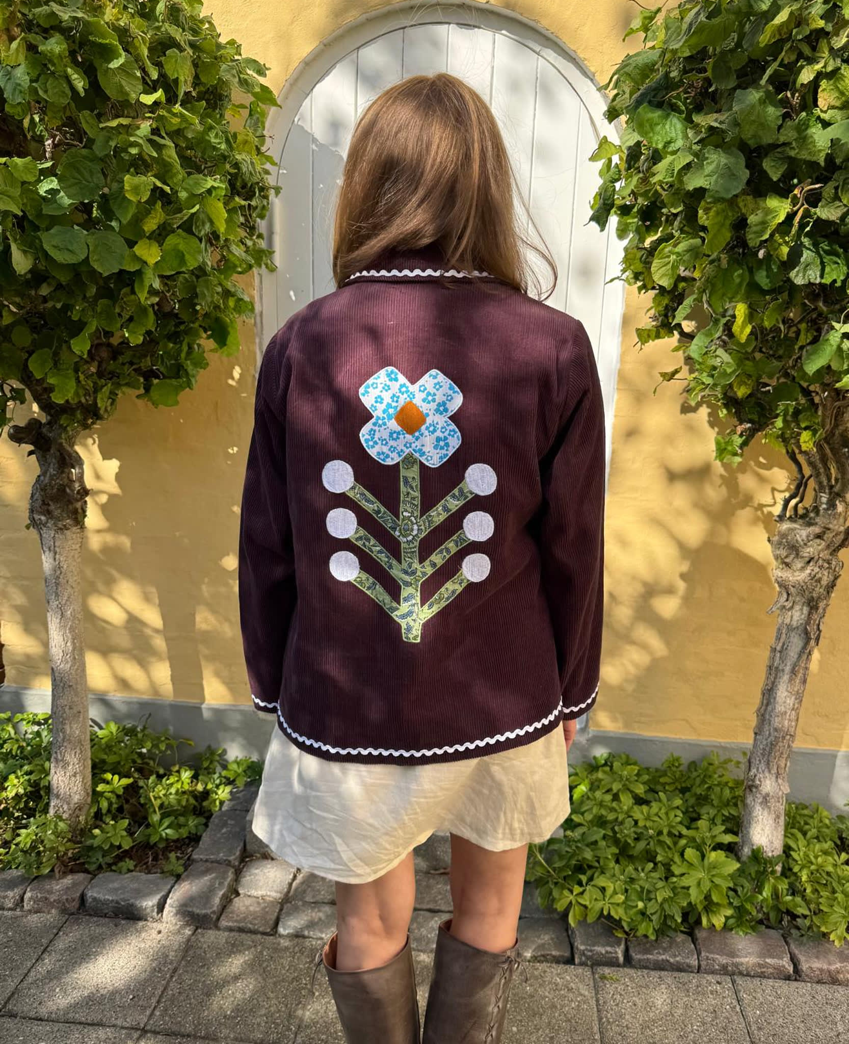 Twiggy Jacket - Eggplant – SISSEL EDELBO