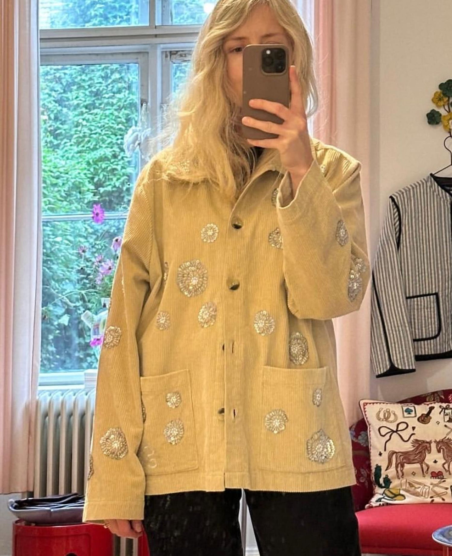 Twiggy Jacket - Golden Beige