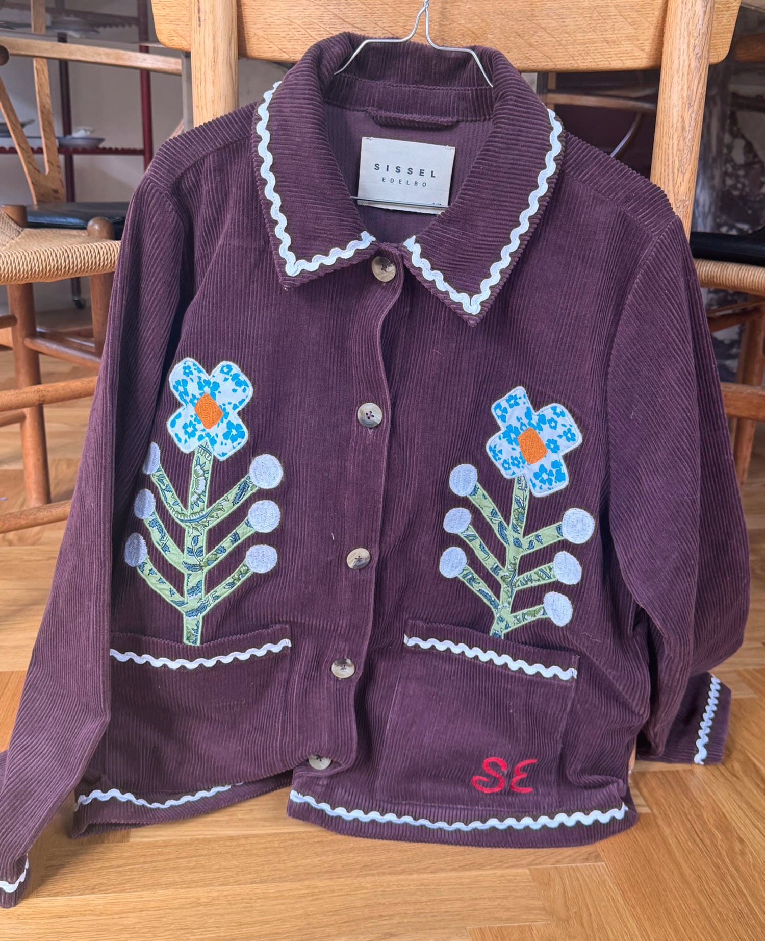 Twiggy Jacket - Eggplant