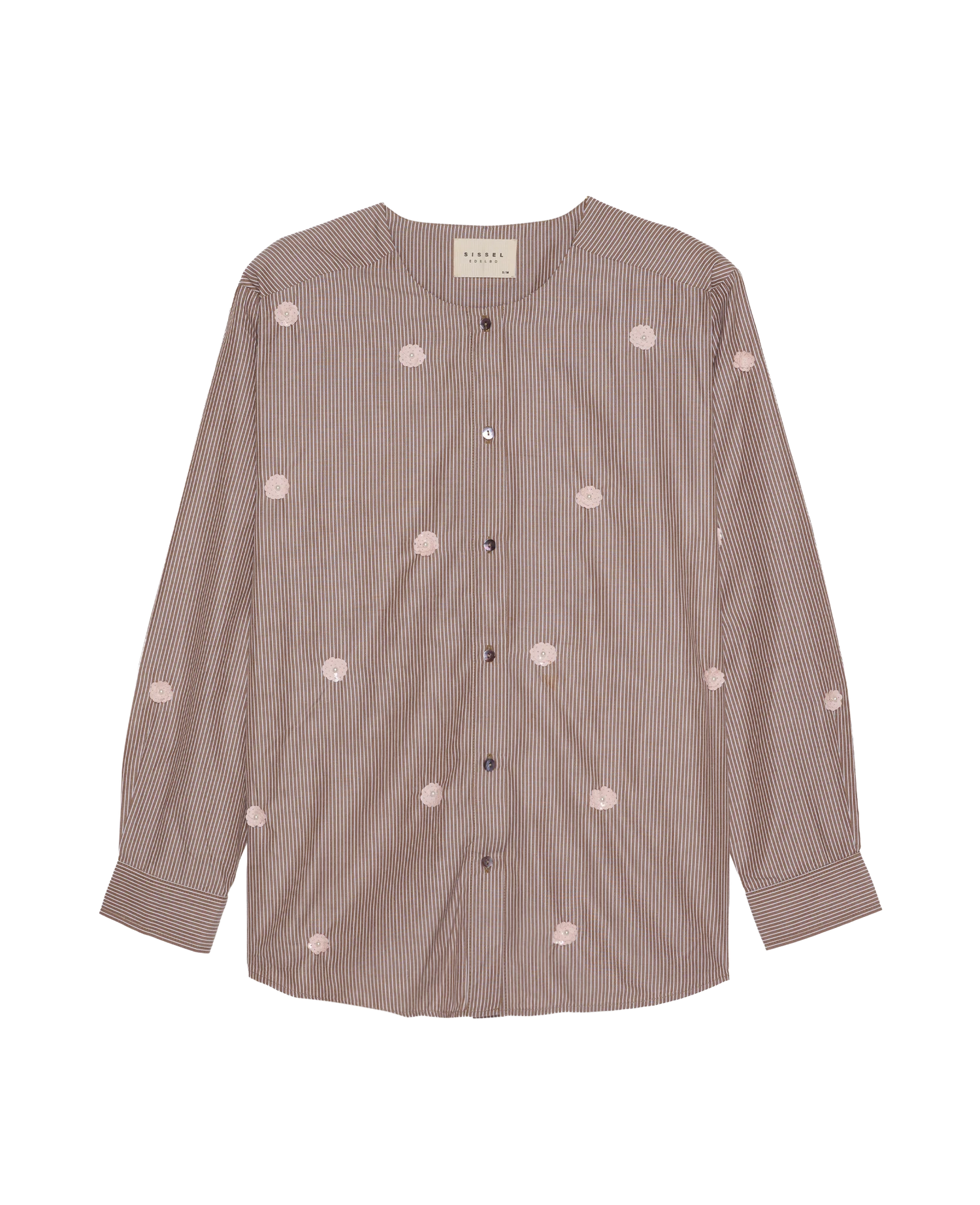 Vanilla Shirt - Brown Stripes