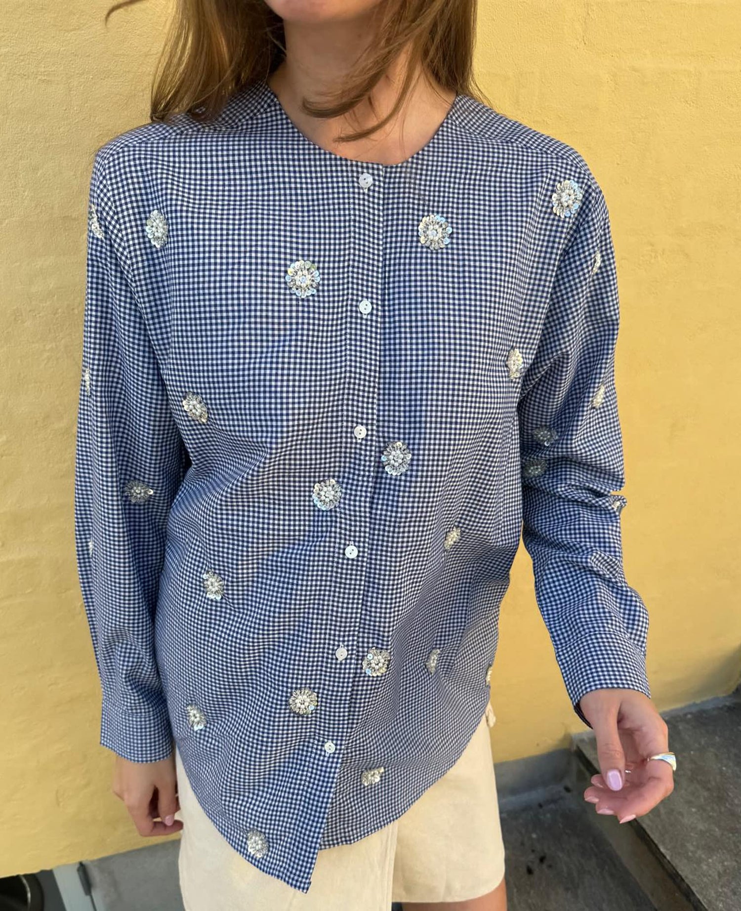 Vanilla Shirt - Blue Checks