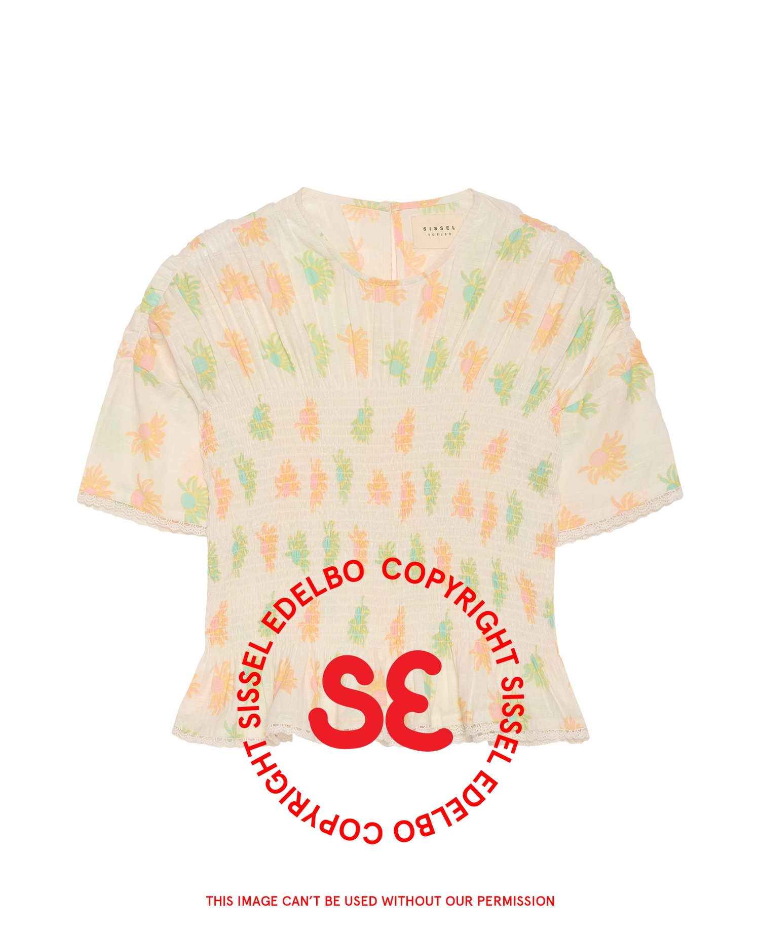 Vincenta Top - Pastel Sun