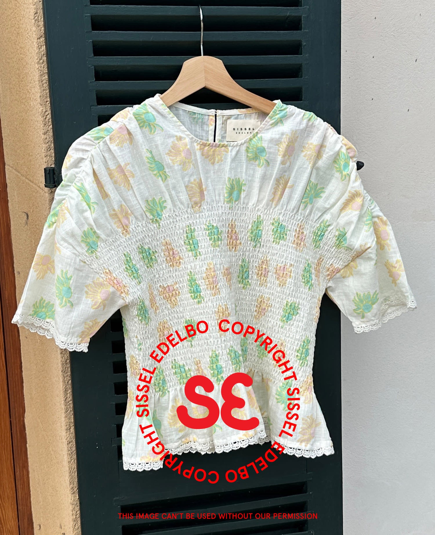 Vincenta Top - Pastel Sun