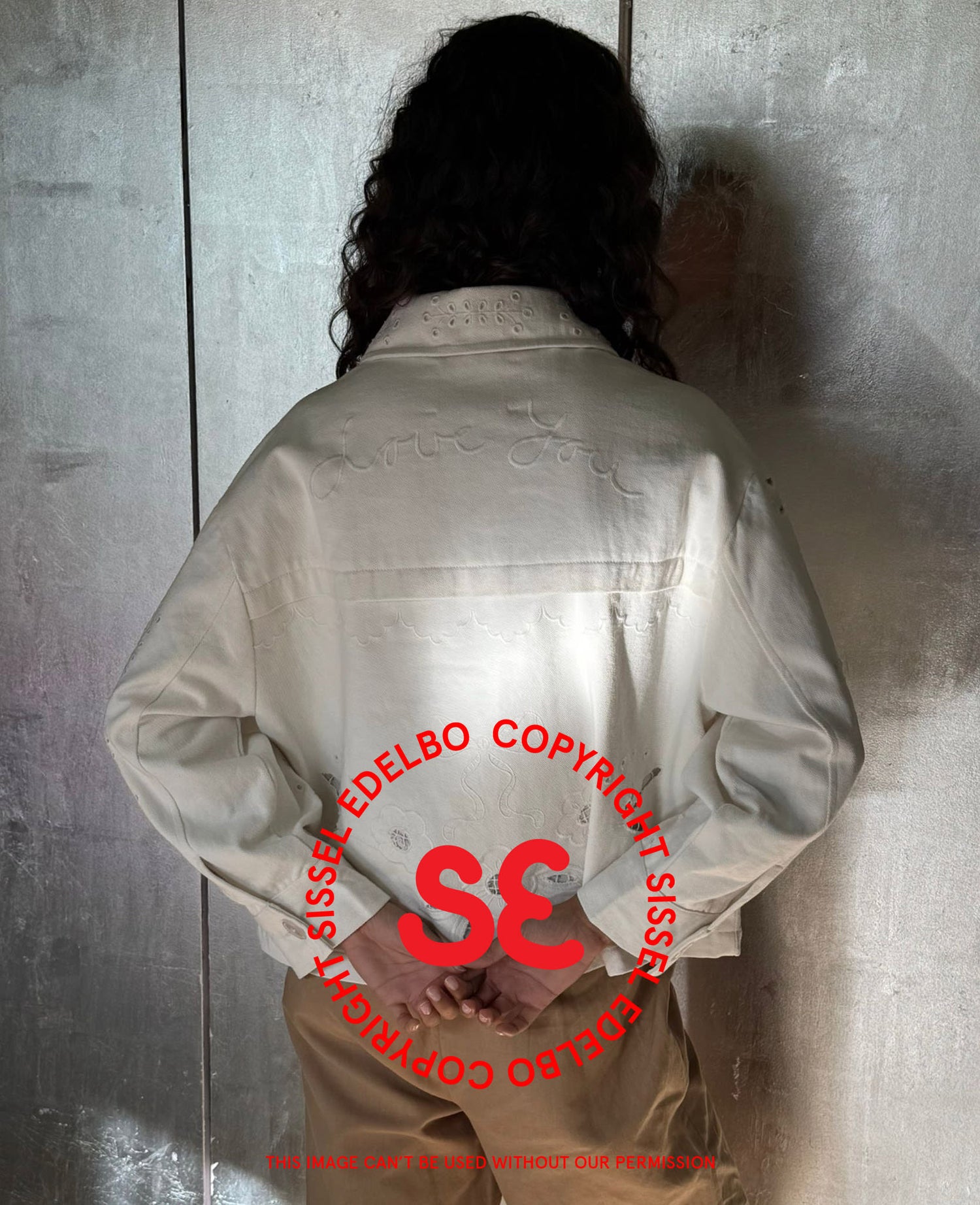 Vintage Jacket - White Napkin