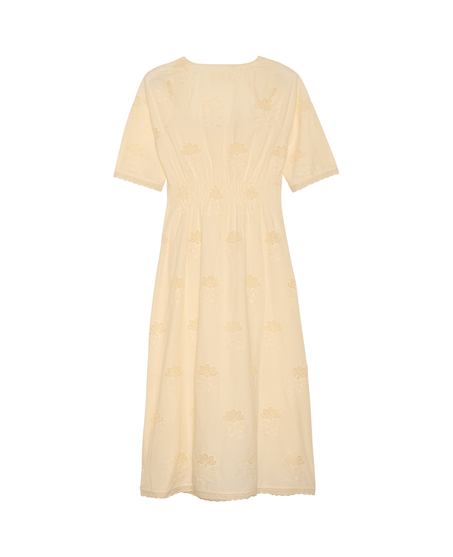 Viviette Dress - Pastel Yellow