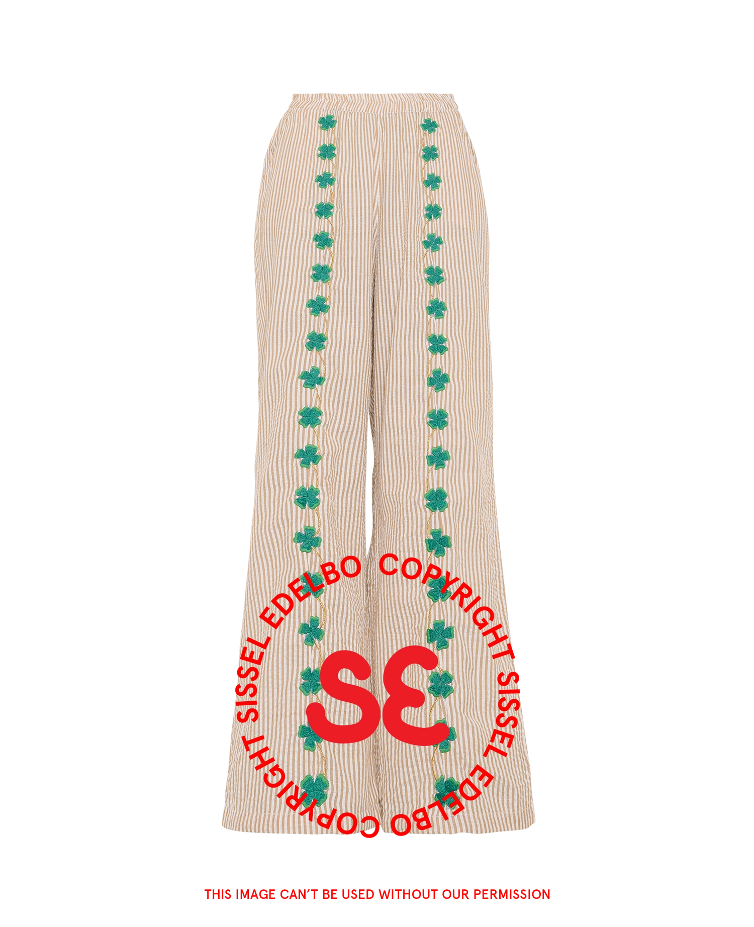 Wenke Pants - Sand Stripes